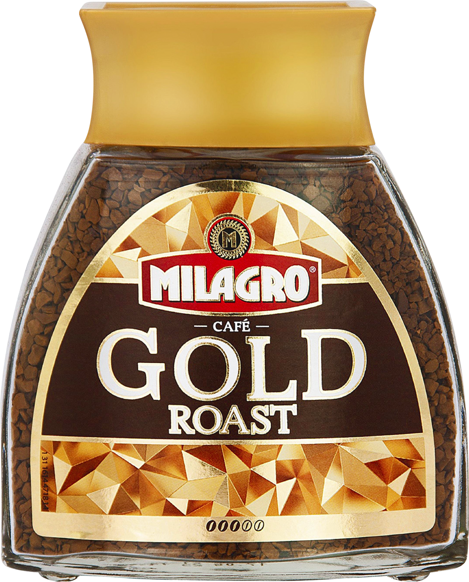 Изображение товара Кофе растворимый MILAGRO Gold Roast сублимированный 75 г