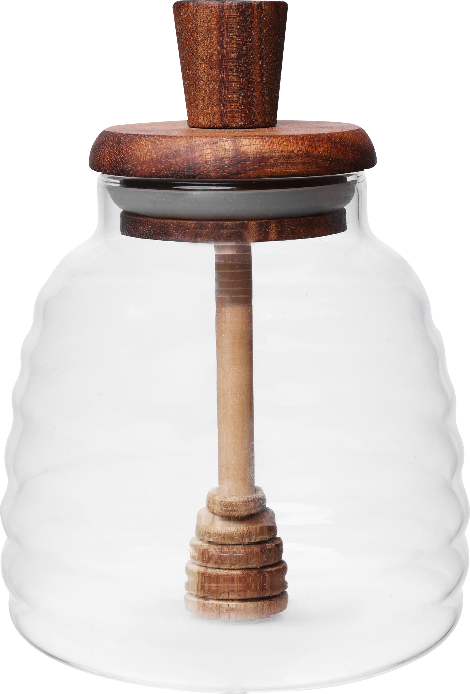 Изображение товара Банка для меда HOMECLUB Sunny honey из стекла с ложкой 320мл