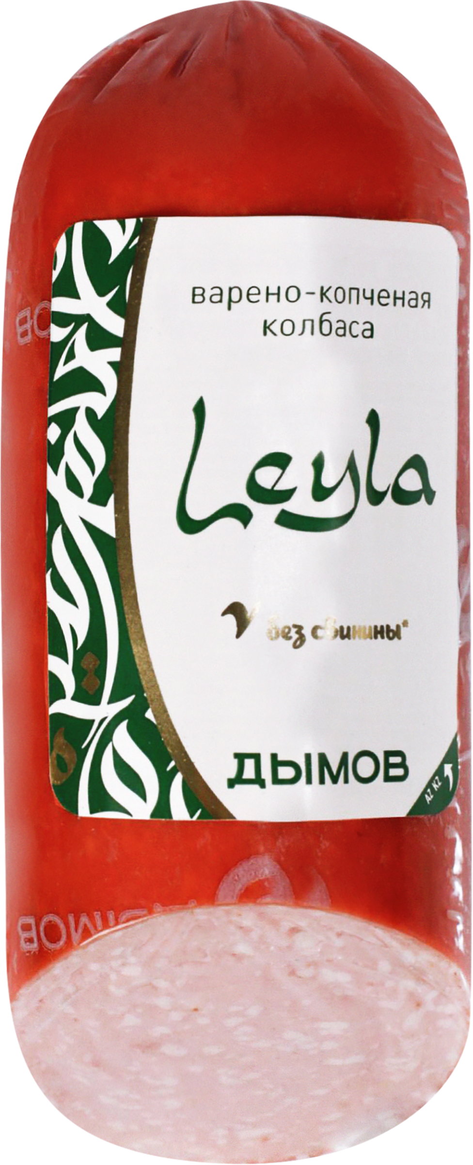 Изображение товара Колбаса копчено-вареная ДЫМОВ Лейла Сервелат из мяса кур, 330г