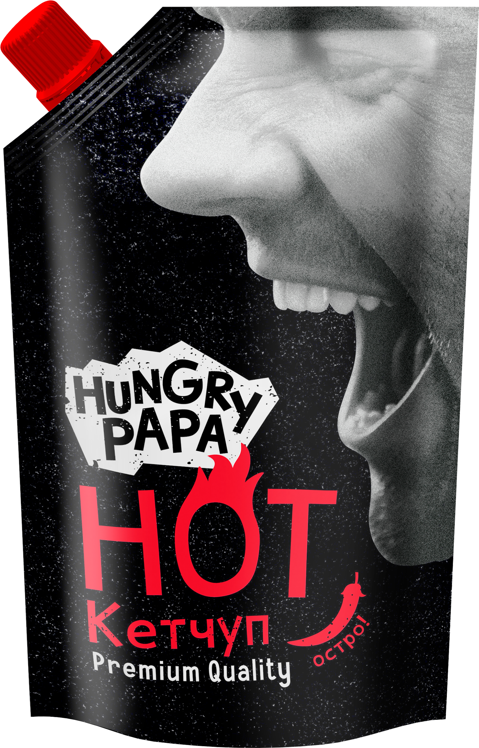Изображение товара Кетчуп СЕМИЛУКСКАЯ ТРАПЕЗА Hungry Papa Нot, 480г