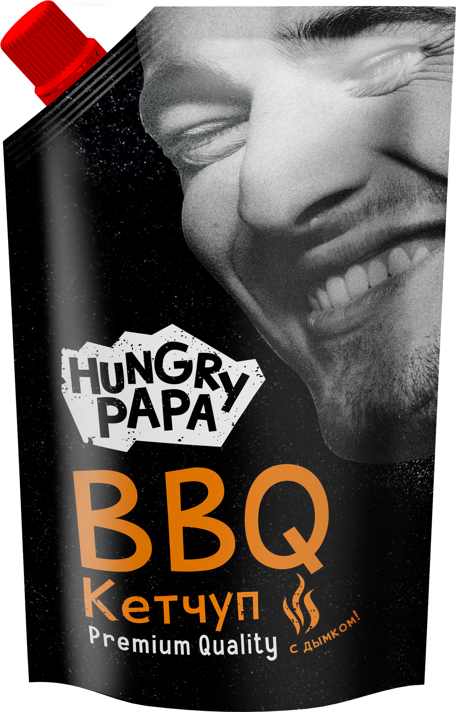 Изображение товара Кетчуп СЕМИЛУКСКАЯ ТРАПЕЗА Hungry Papa BBQ, 480г