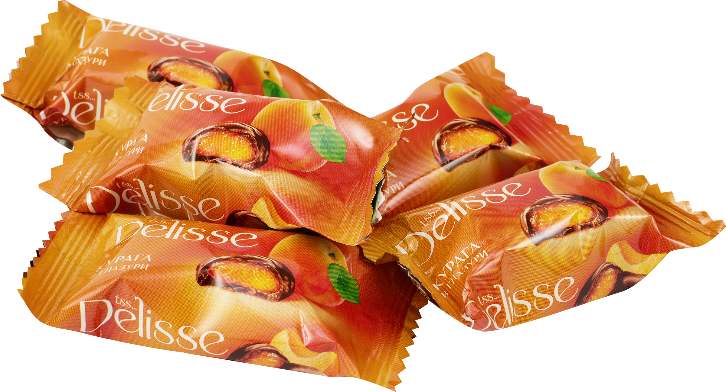 Изображение товара Конфеты DELISSE курага в глазури, весовые