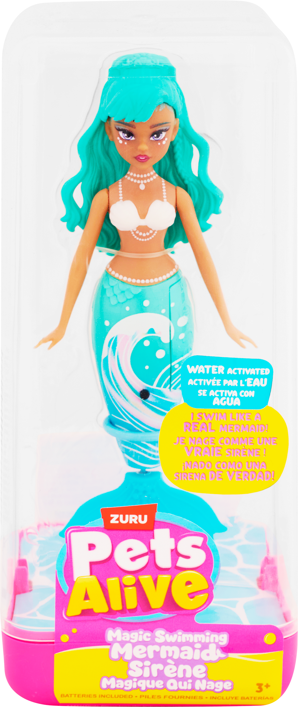 Изображение товара Набор игровой ZURU Pets alive плавающая русалка Арт 9567UQ3-S001