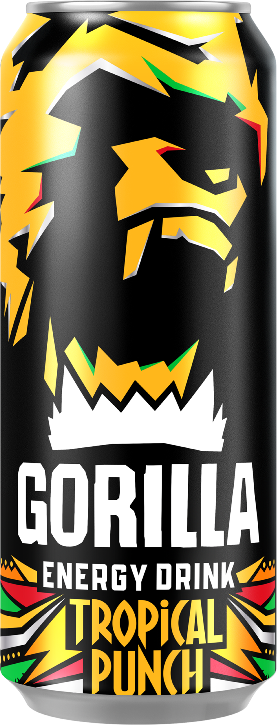 Изображение товара Энергетический напиток GORILLA Tropical punch 0.45л газированный Россия