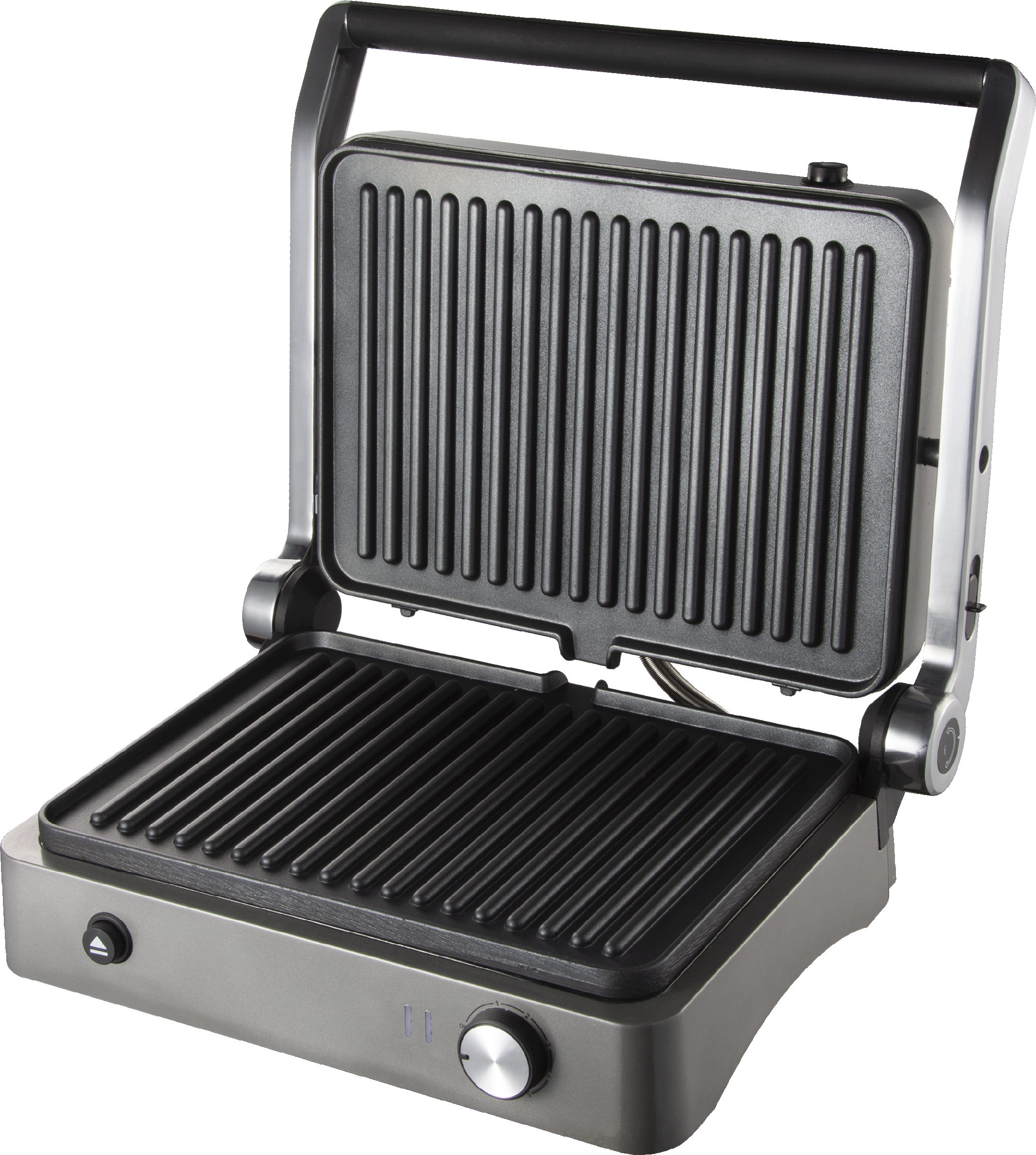 Изображение товара Гриль РЕДМОНД GM308 механический, серебристый, мощность 1950Вт