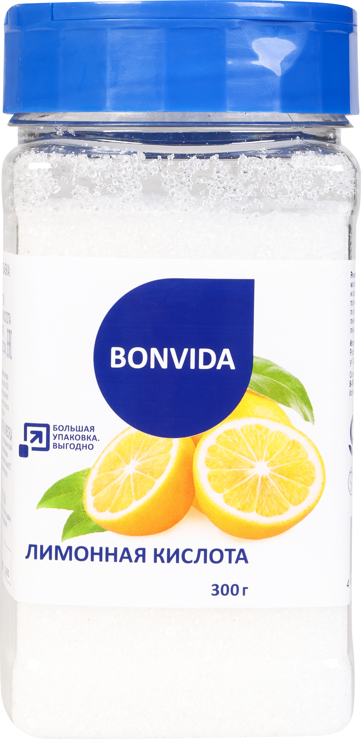 Изображение товара Кислота лимонная BONVIDA, 300г