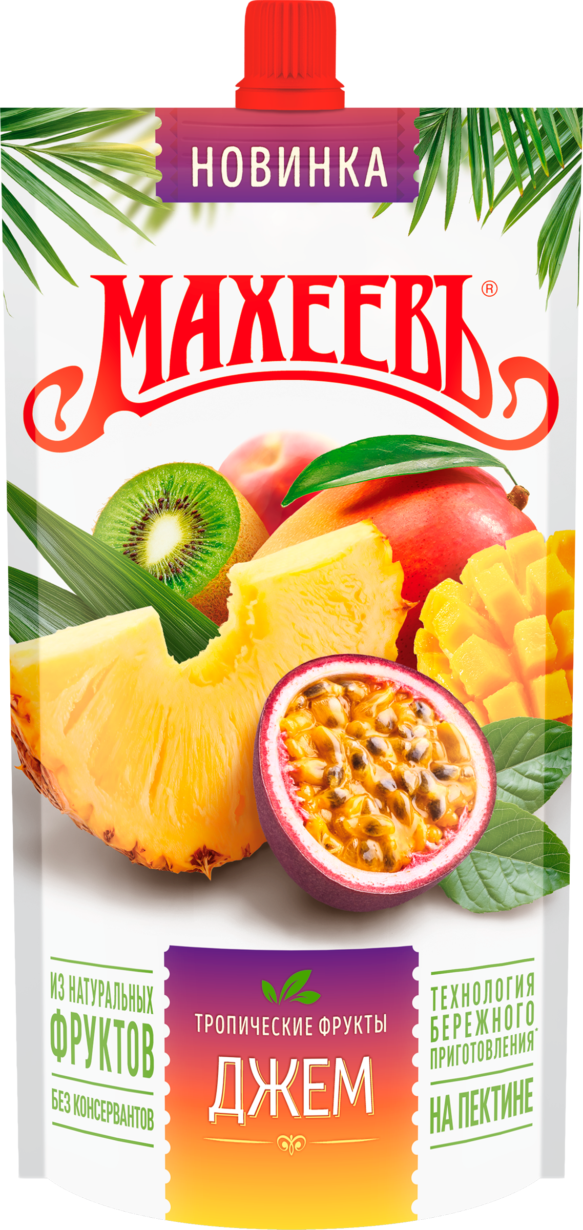 Изображение товара Джем МАХЕЕВЪ Тропические фрукты, 300г