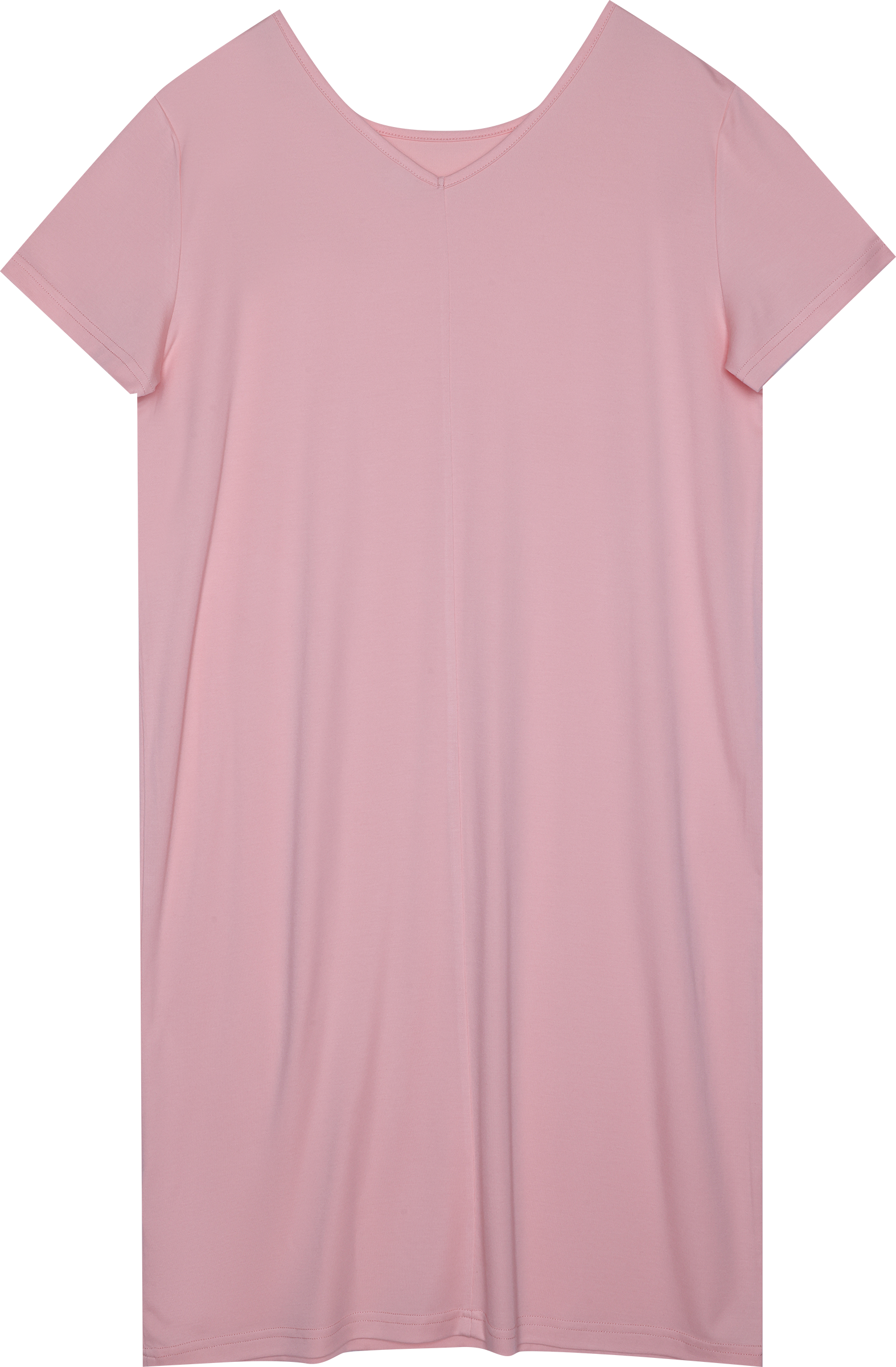 Изображение товара Сорочка HOMECLUB женская розовая L25204-05 с модалом и эластаном