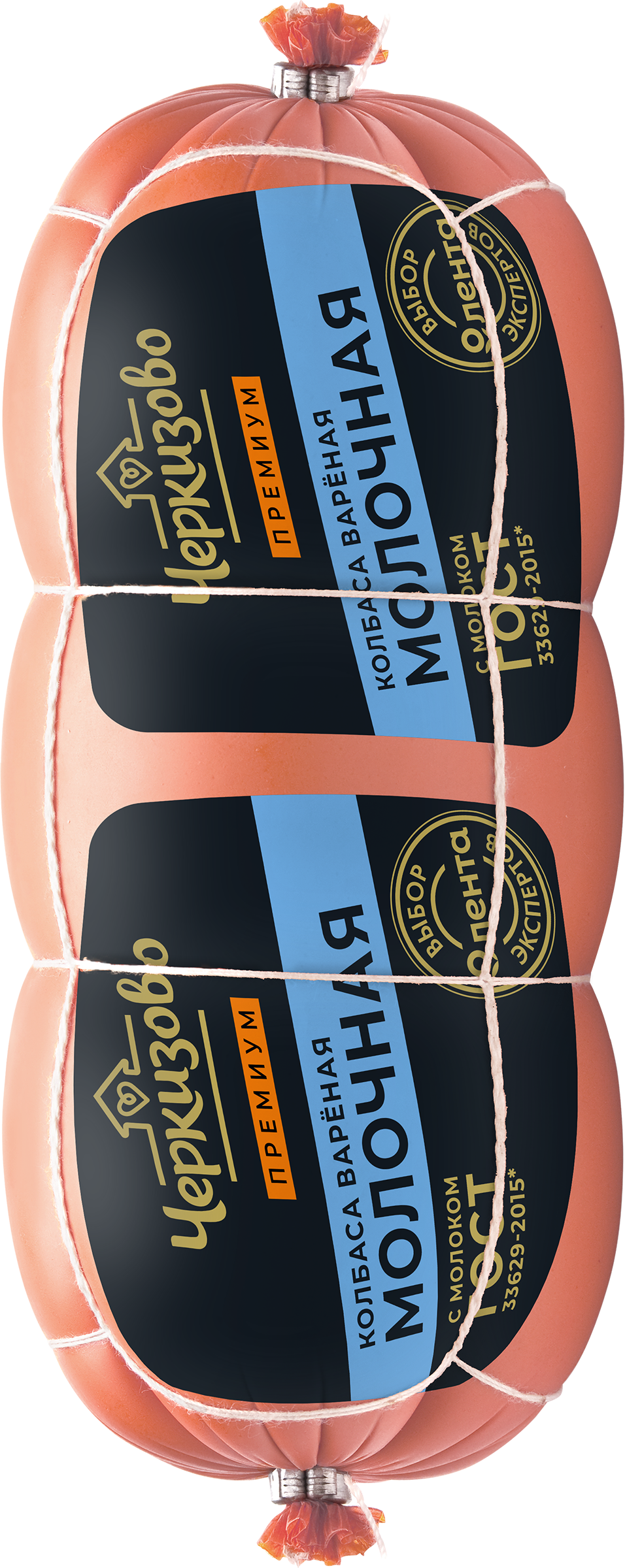 Изображение товара Колбаса вареная ЛЕНТА Выбор Экспертов/ЧЕРКИЗОВО ПРЕМИУМ Молочная, 400г