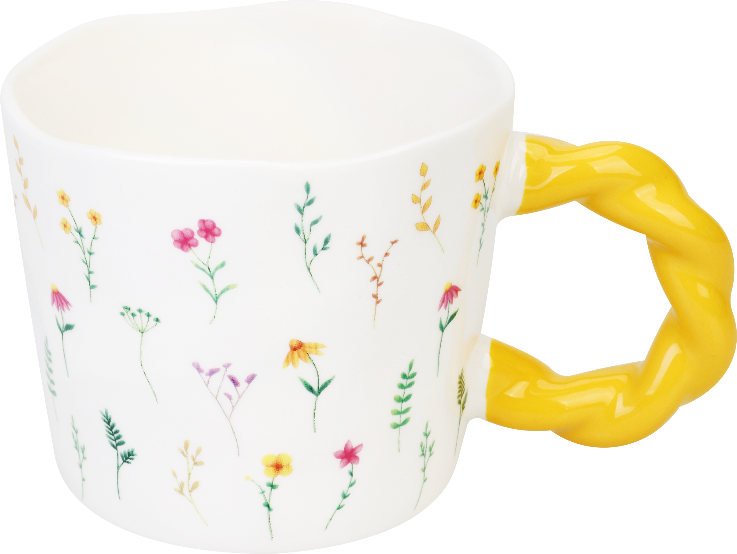 Изображение товара Кружка HOMECLUB Verna из каменной керамики 350мл стильный сосуд для напитков