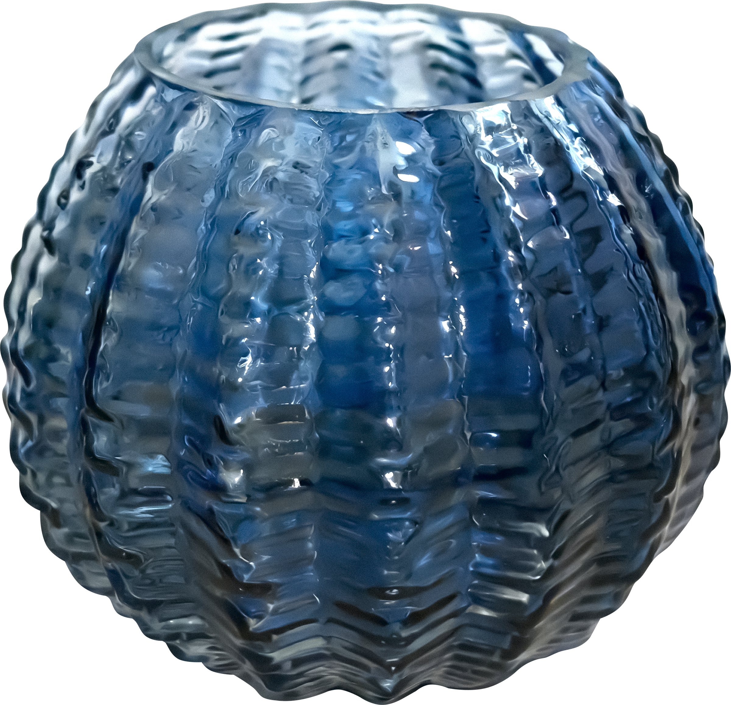 Изображение товара Стеклянная ваза HOMECLUB Lumi 11см для декора интерьера