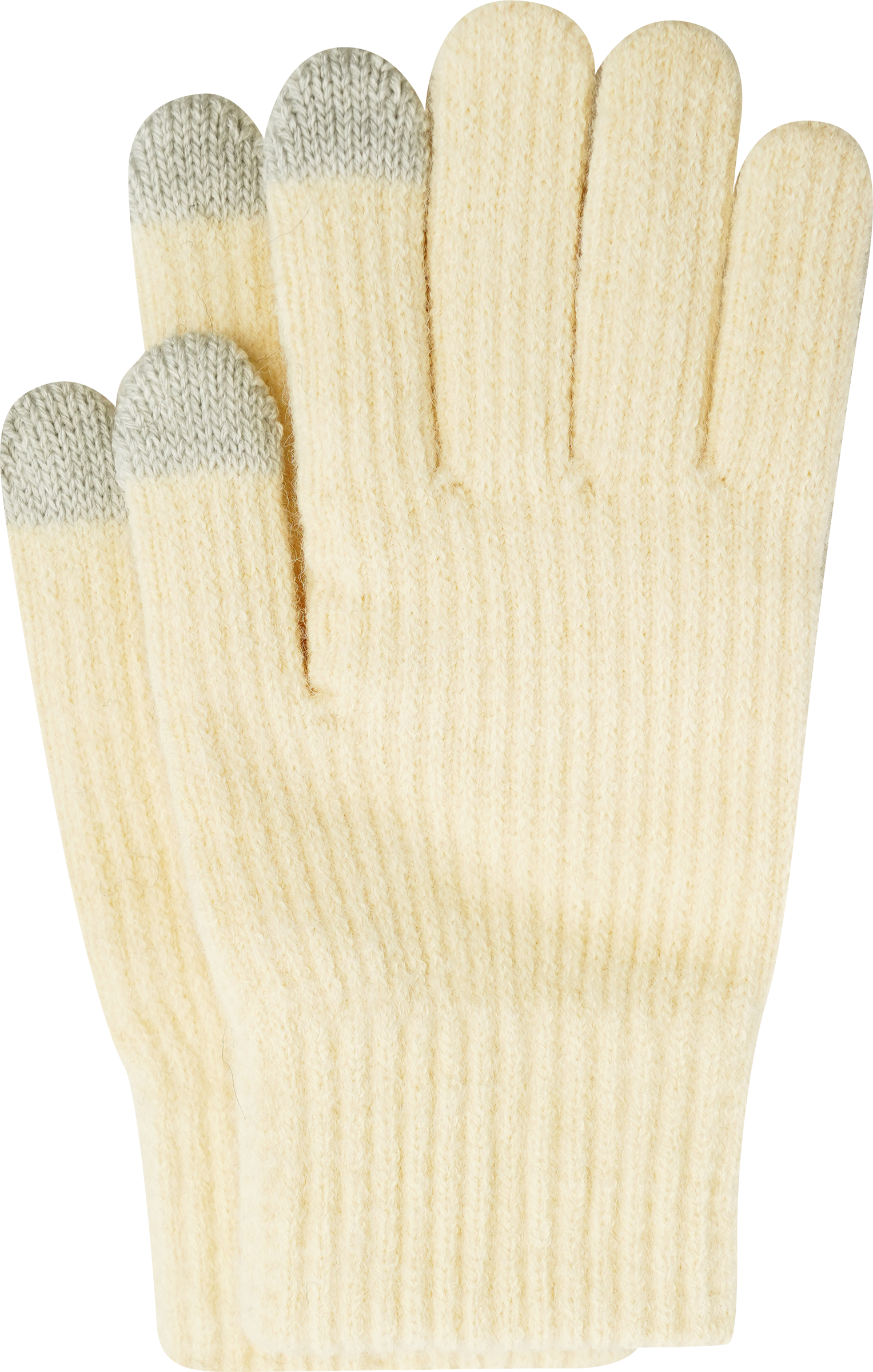 Изображение товара Женские вязаные перчатки INWIN светло-бежевые р. 18