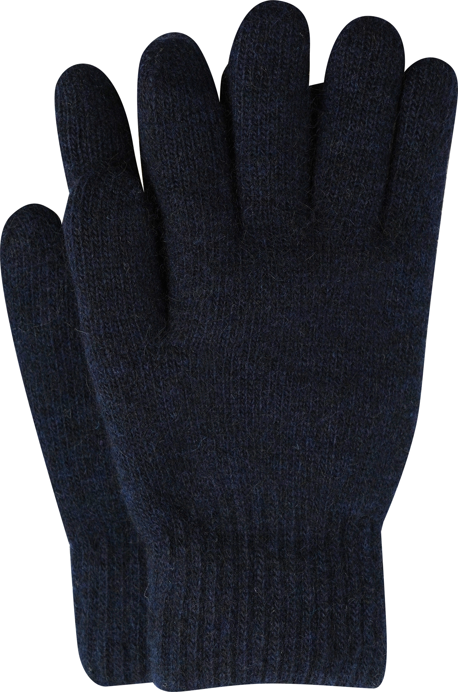 Изображение товара Мужские вязаные утепленные перчатки INWIN темно-синие р. 21