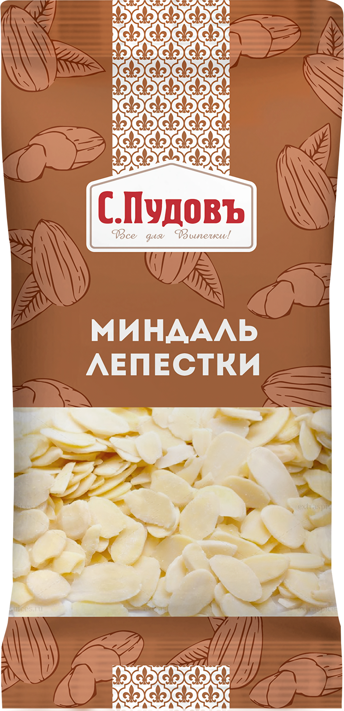 Изображение товара Миндаль С.ПУДОВЪ лепестки 20г для украшения десертов выпечки кондитерский декор Изображение товара Миндаль С.ПУДОВЪ лепестки 20г для украшения десертов выпечки кондитерский декор