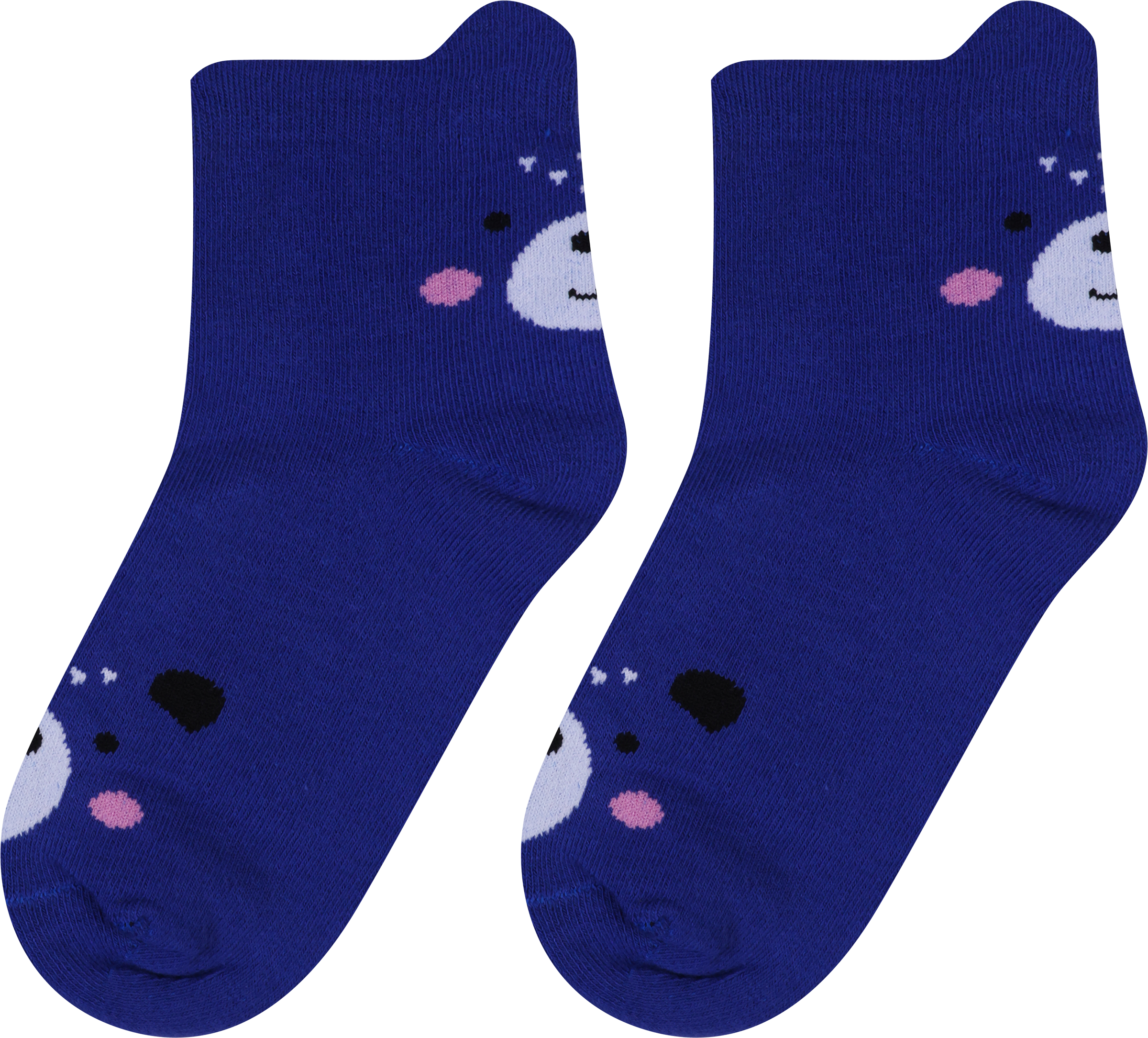 Изображение товара Детские носки INWIN низкие с животными, 5 пар, размер 14-22, хлопок полиамид эластан