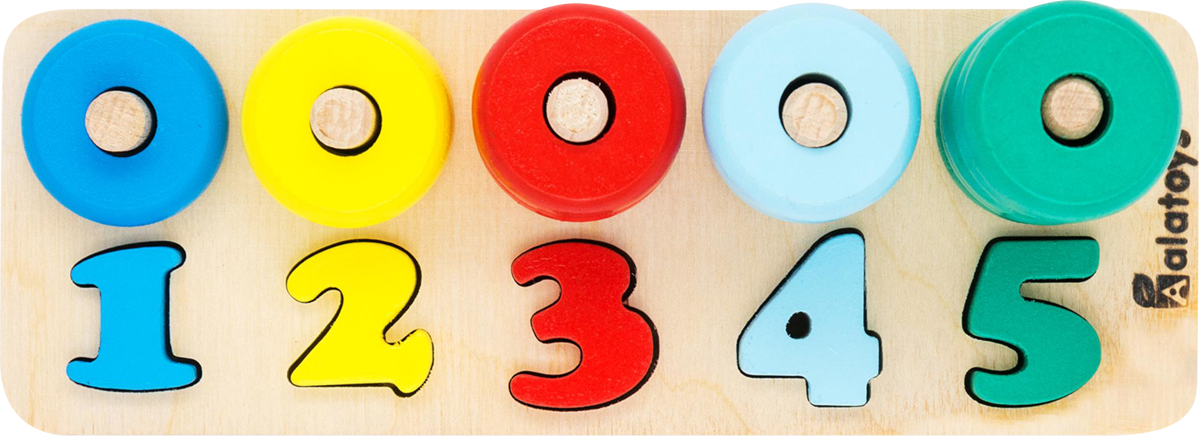 Изображение товара Пирамидка ALATOYS Счеты - развивающая игрушка для детей