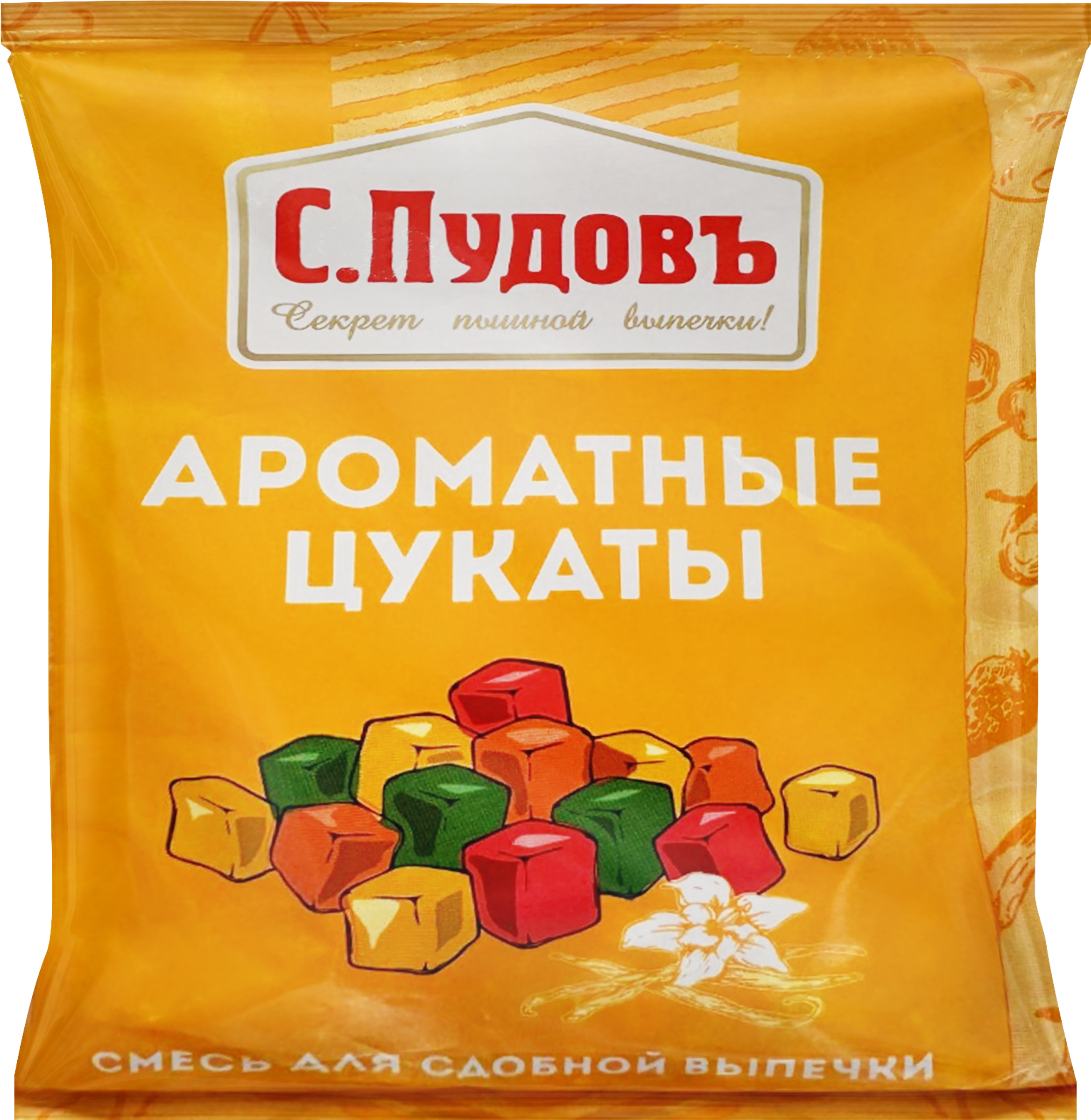 Изображение товара Цукаты для сдобной выпечки С.ПУДОВЪ Ароматные смесь 50г