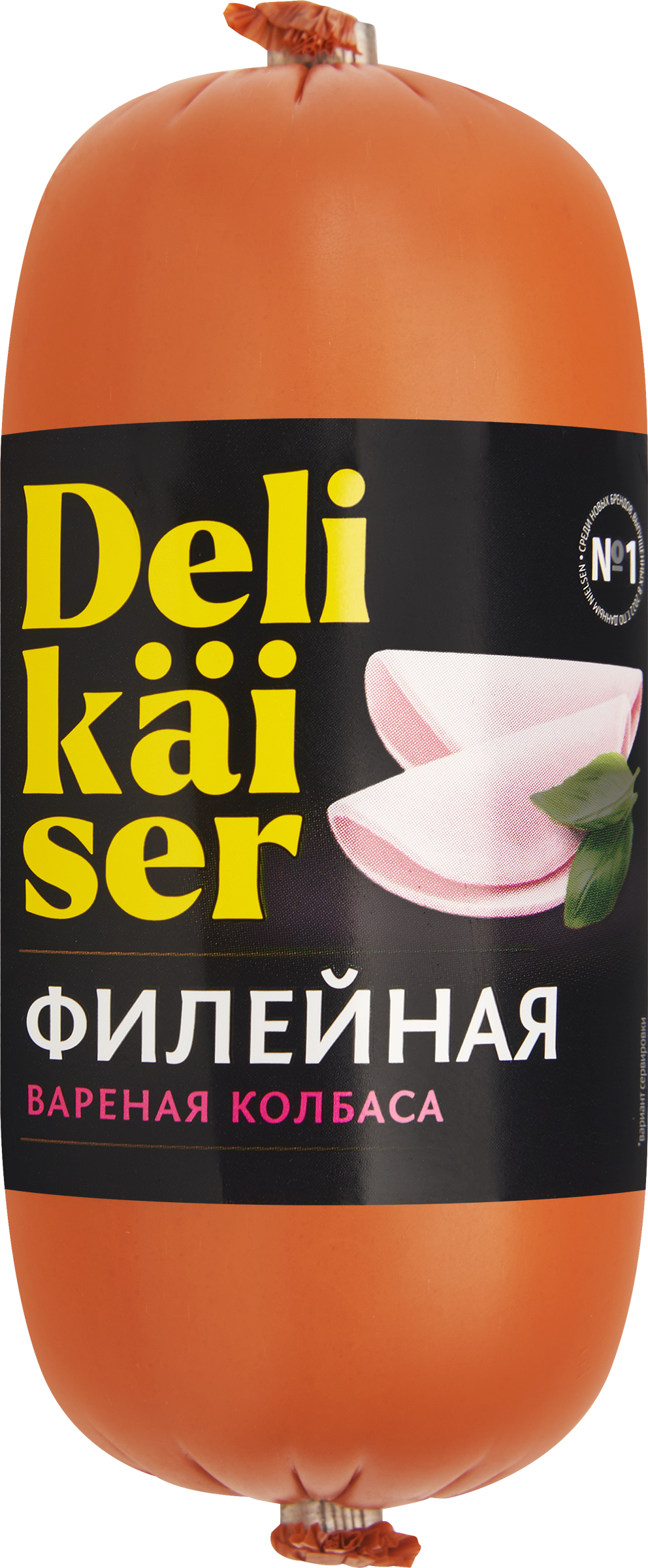 Изображение товара Колбаса вареная DELIKAISER Филейная 300г свежий продукт высокого качества