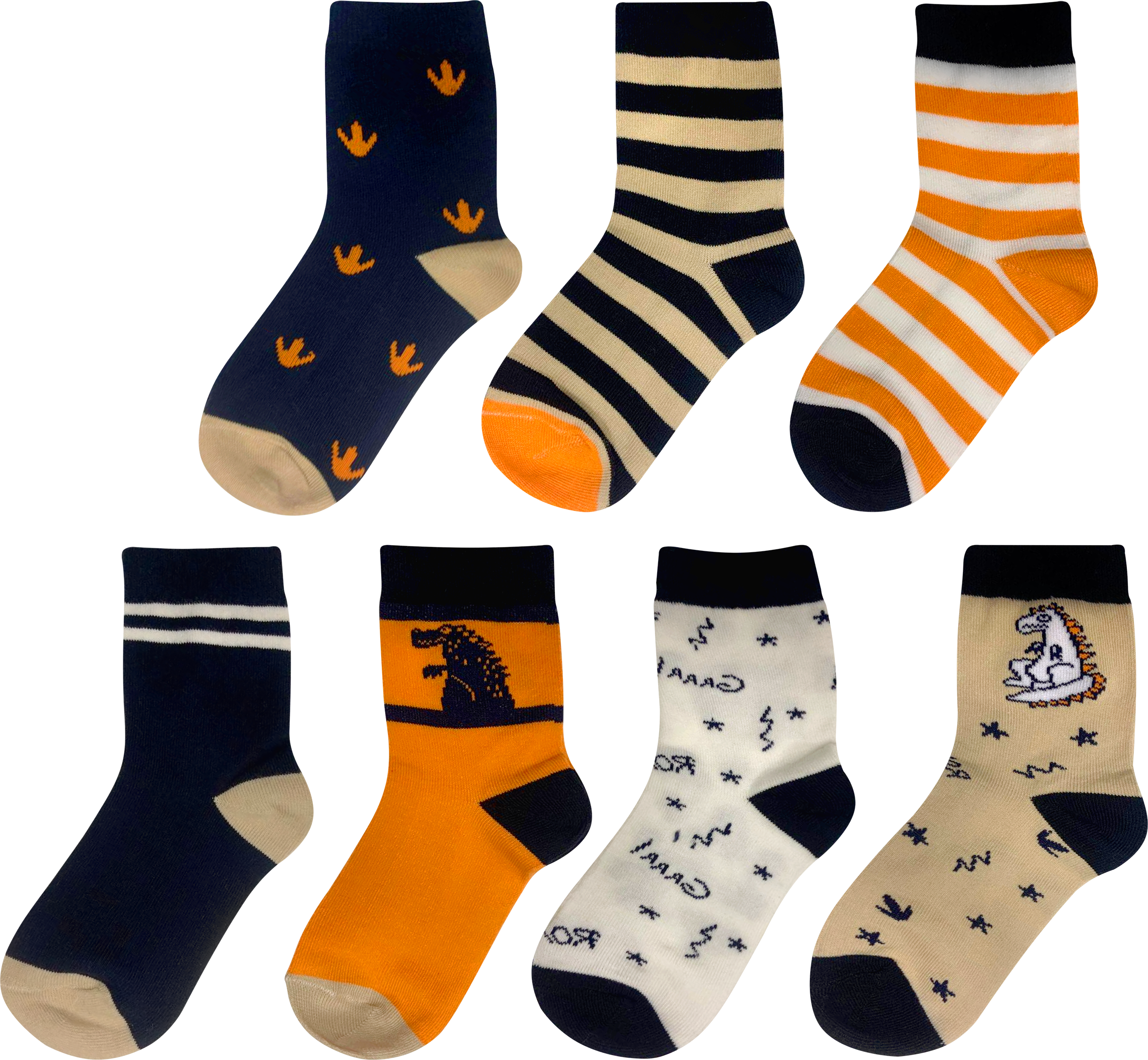 Изображение товара Носки детские INWIN Дино 14-22, 7 пар, хлопок 78%