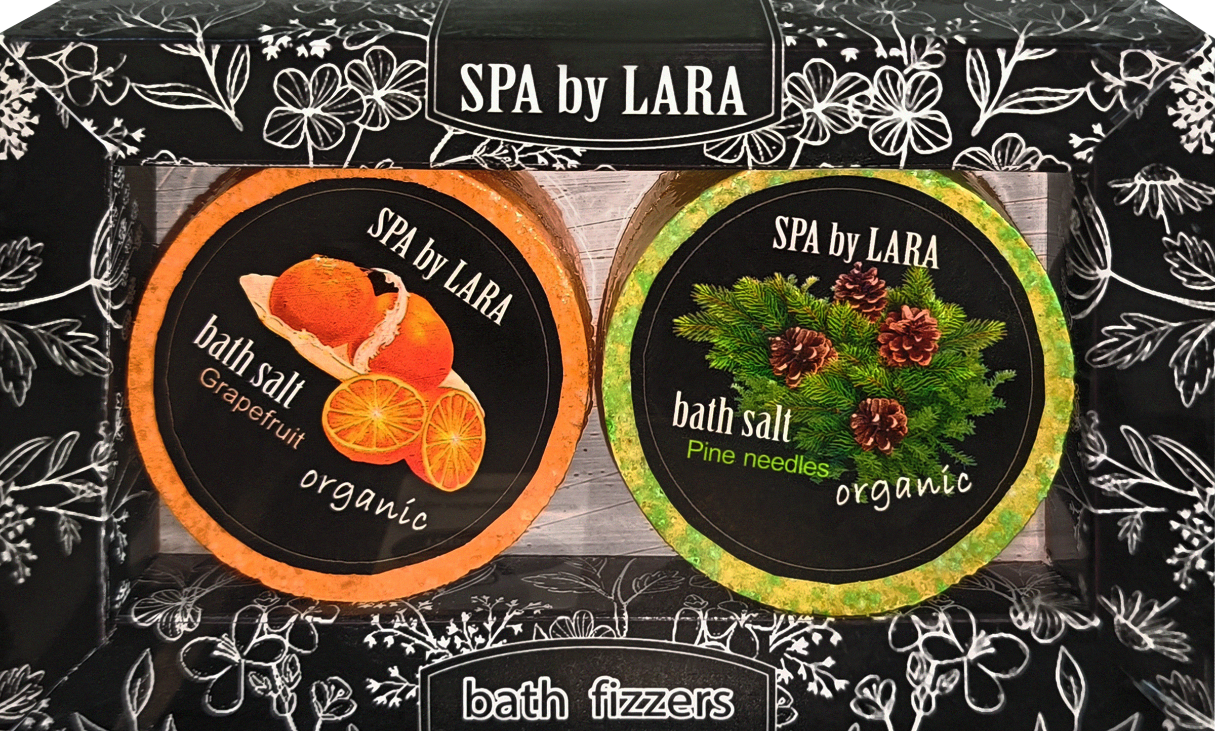 Изображение товара Подарочный набор SPA BY LARA шипучая соль для ванн роскошный уход и релаксация