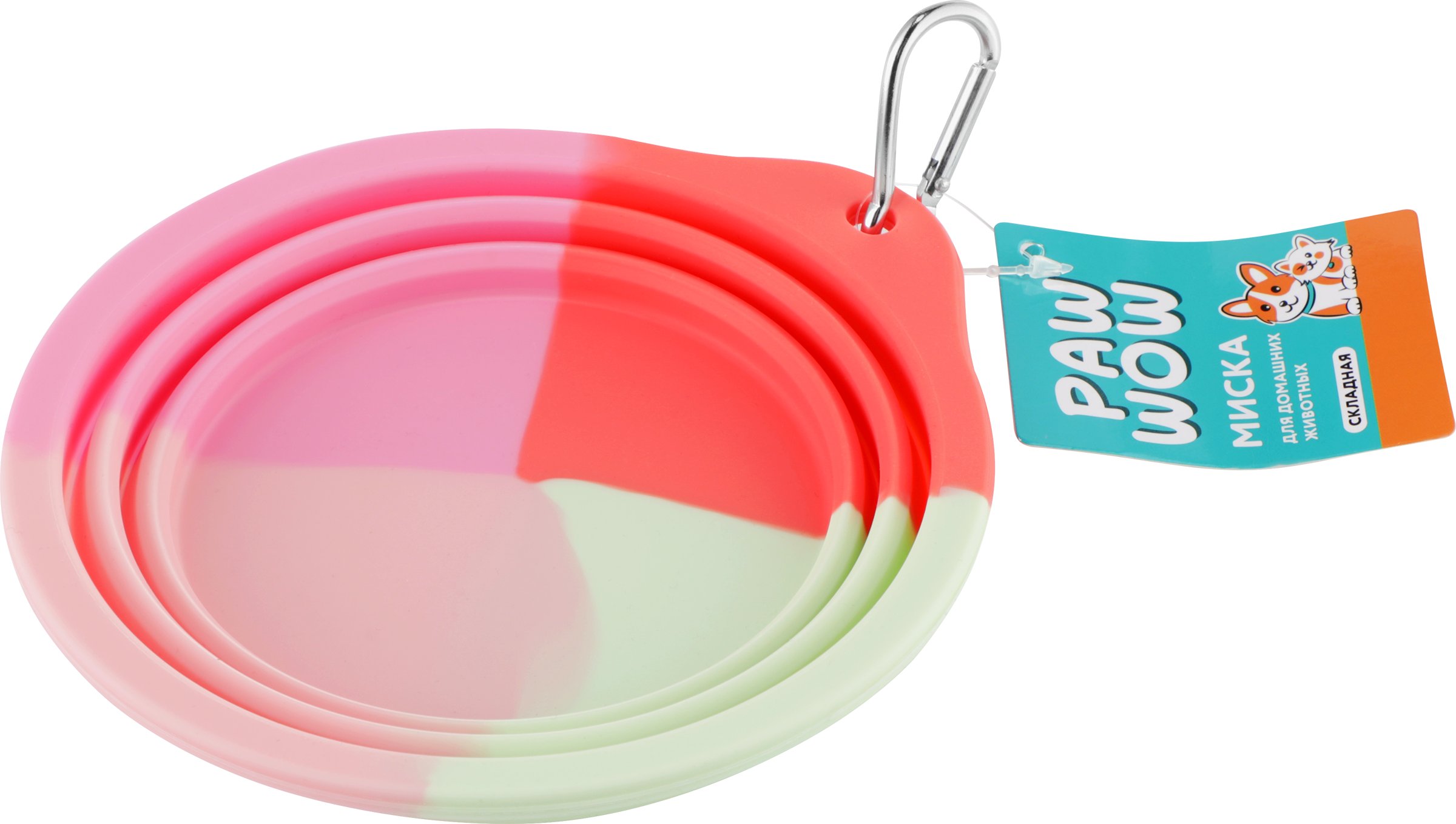 Изображение товара RAW WOW складная миска силиконовая 15,2 см