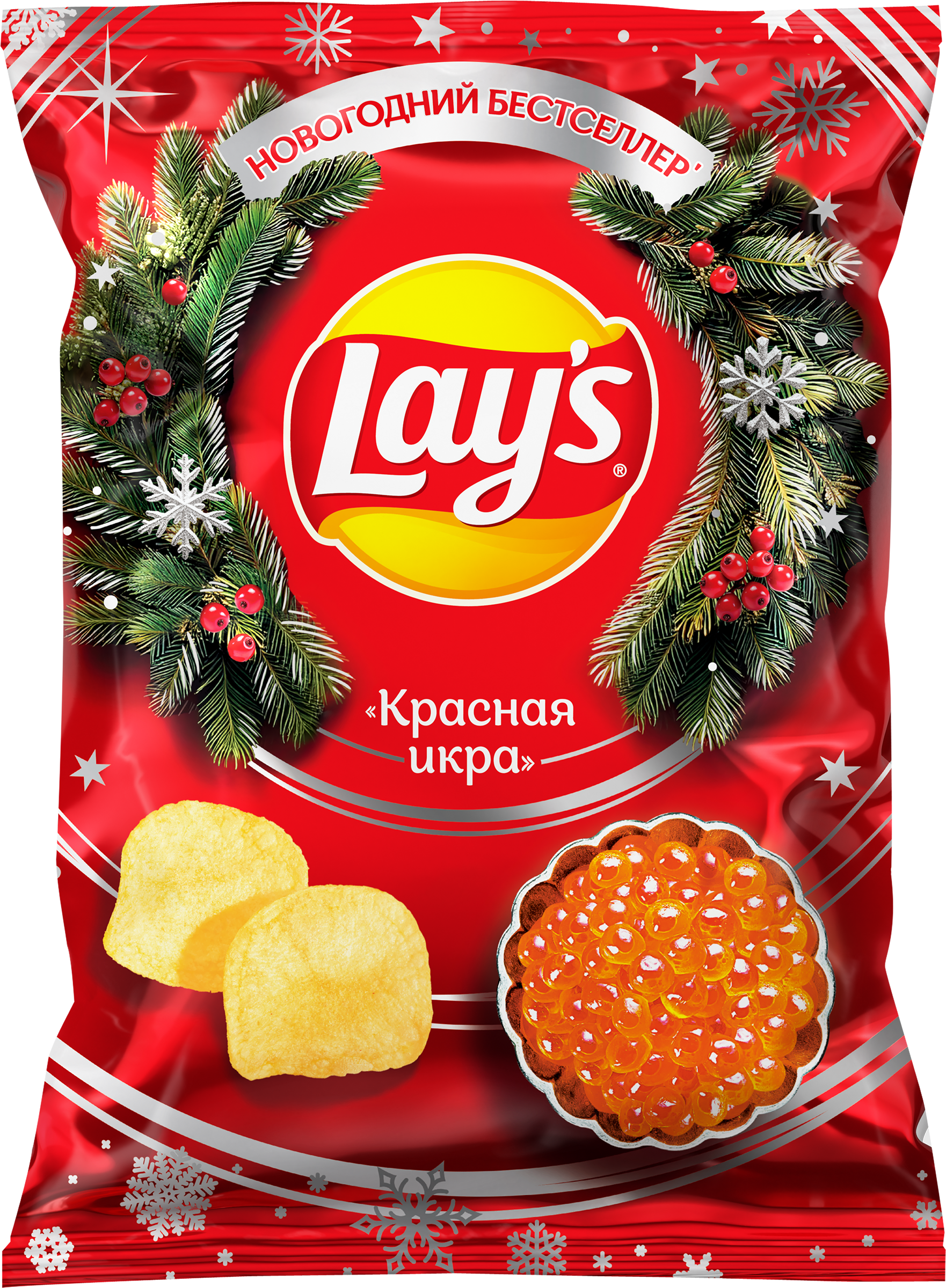 Изображение товара Чипсы картофельные LAY'S Красная икра, 105г