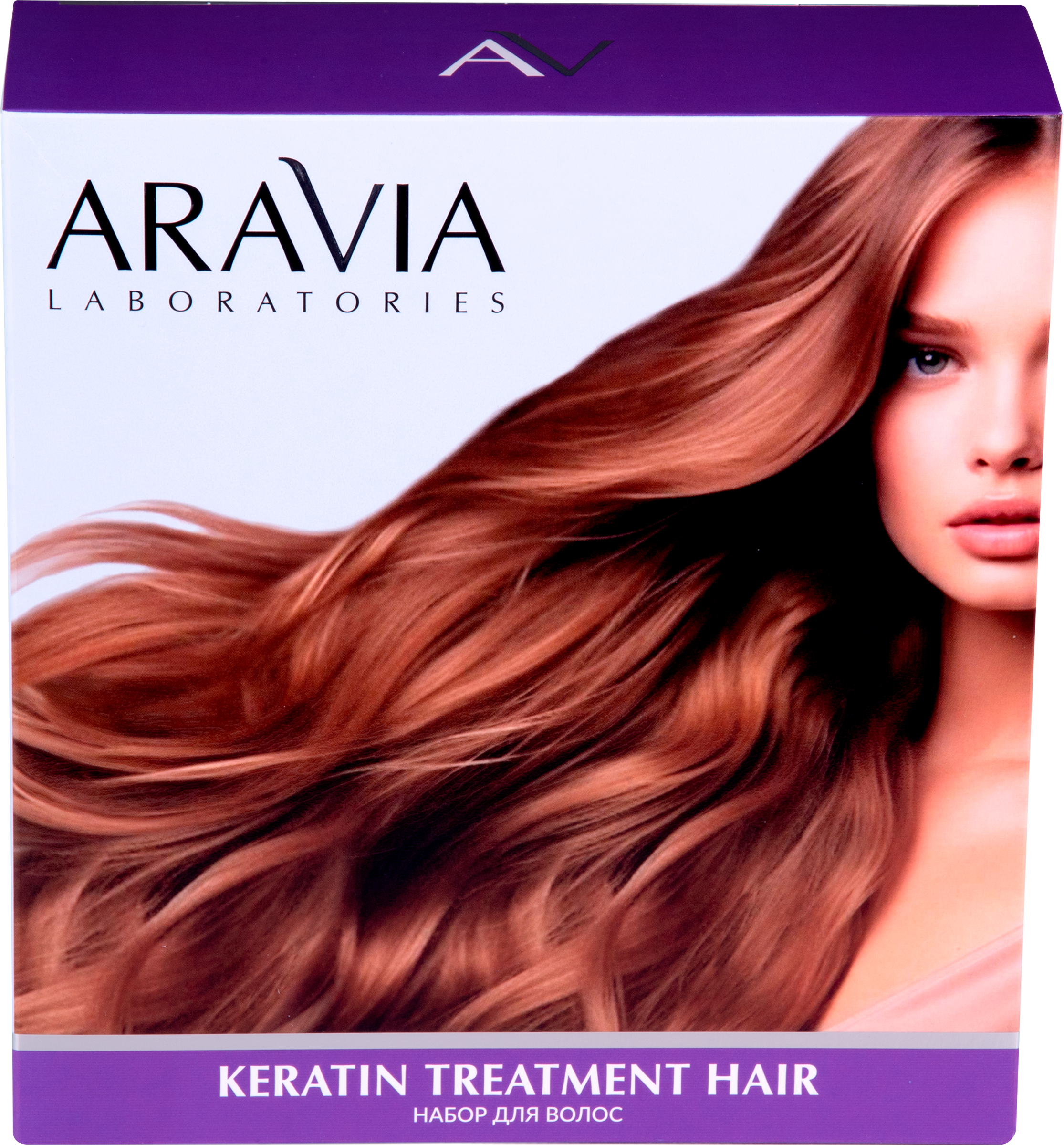 Изображение товара Подарочный набор для ухода за волосами ARAVIA LABORATORIES Keratin treatment 560мл