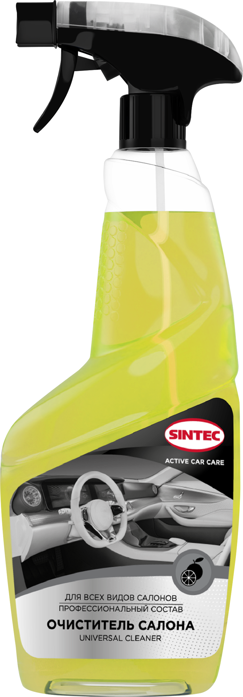 Изображение товара Очиститель салона SINTEC Universal Cleaner 550мл для ткани кожи и пластика