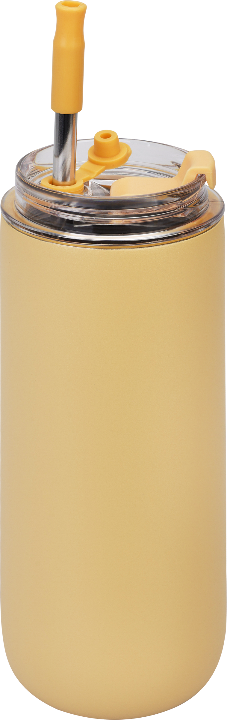 Изображение товара Стакан HOMECLUB To go 480мл из стали, стильный и практичный