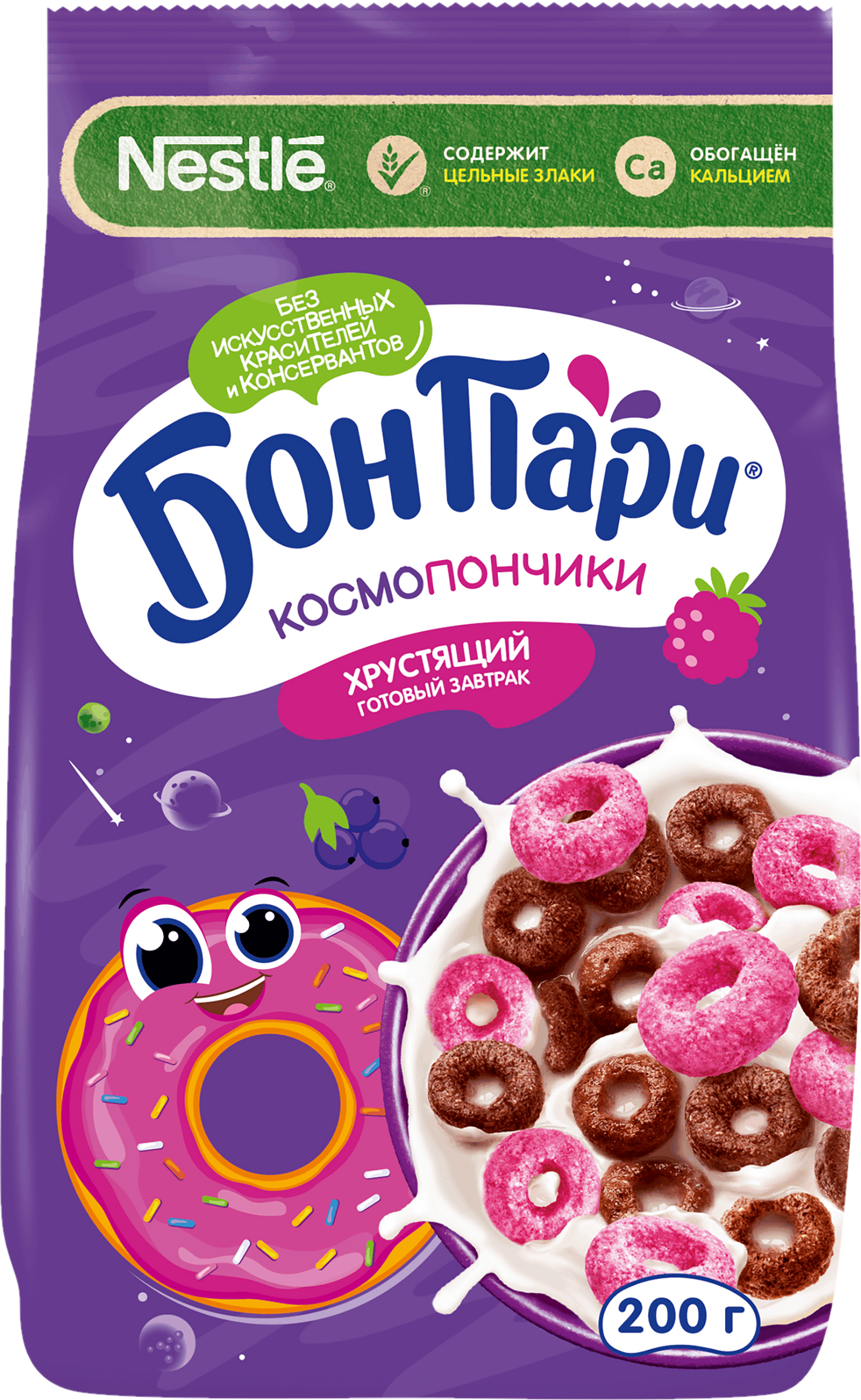 Изображение товара Готовый завтрак БОН ПАРИ Космопончики, 200г