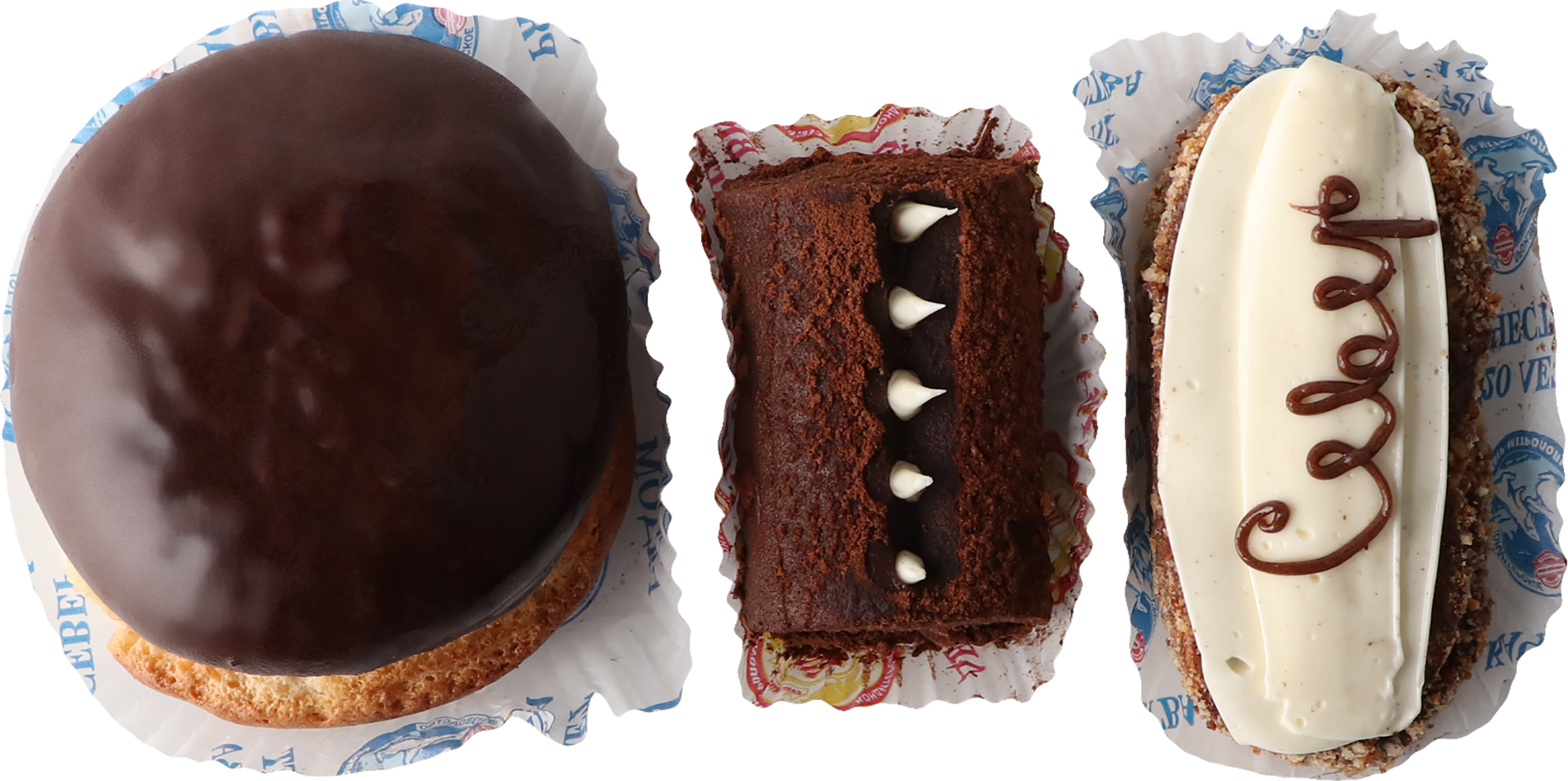 Изображение товара Набор пирожных СЕВЕР-МЕТРОПОЛЬ Чайный каприз 220г натуральный десерт Россия