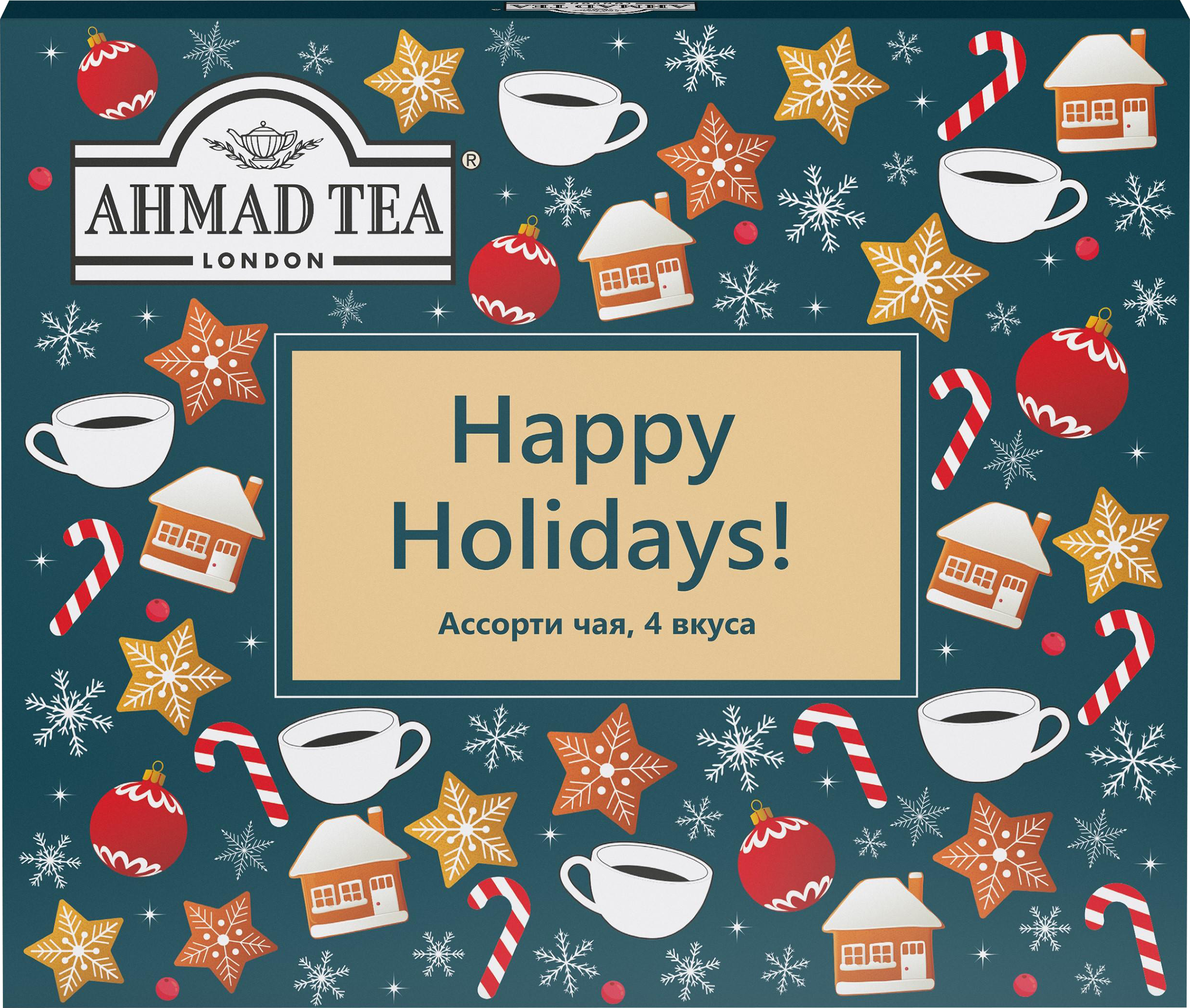 Изображение товара Чай AHMAD TEA N086 Пожелания 4 вкуса, 20пак