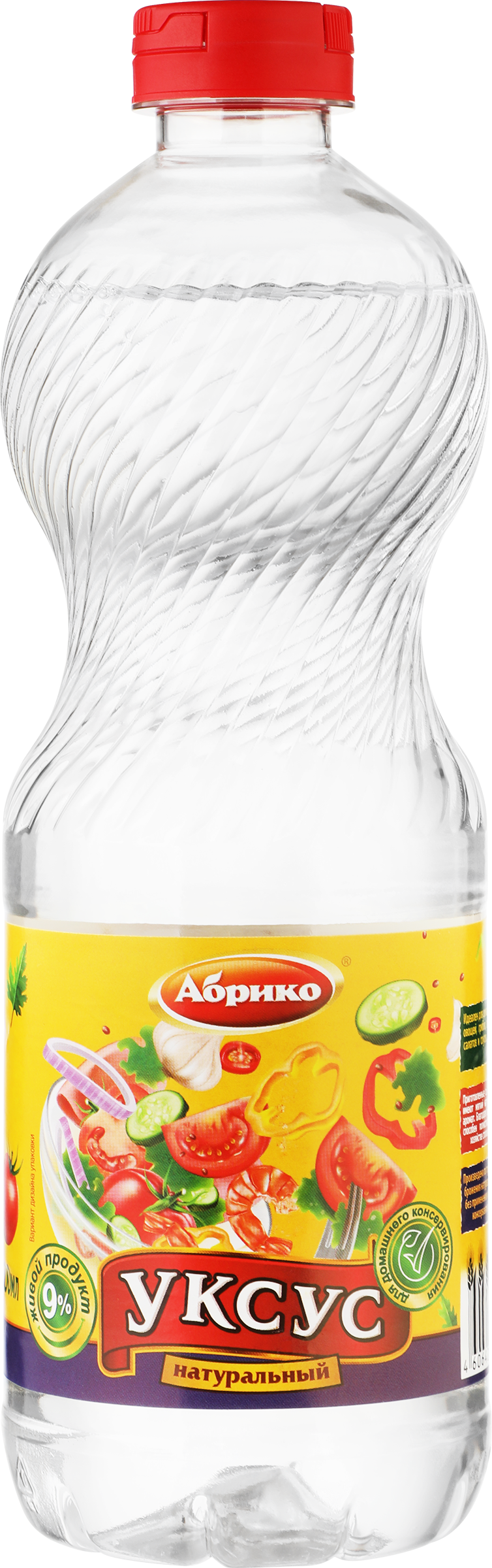 Изображение товара Уксус спиртовой АБРИКО натуральный 9%, 500мл