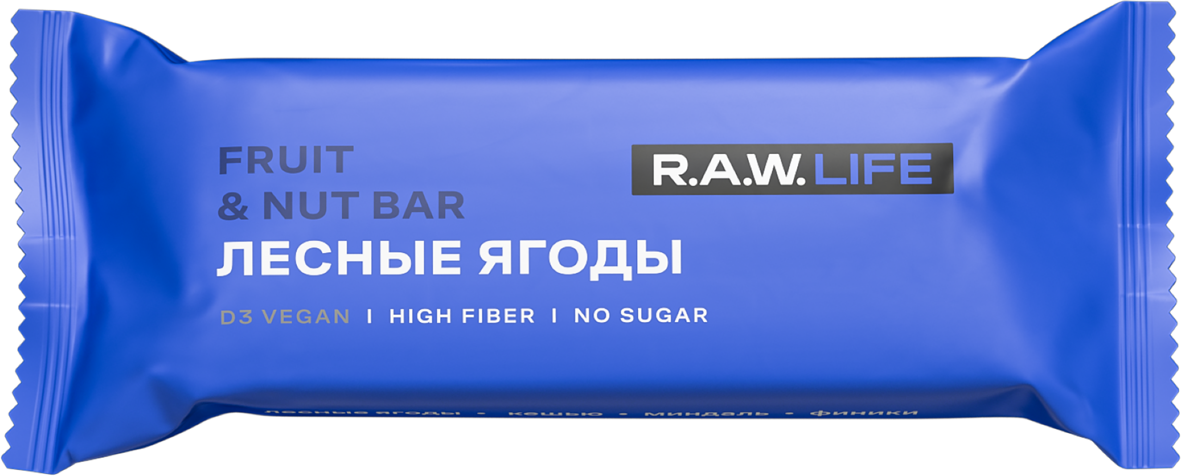 Изображение товара Батончик фруктово-ореховый R.A.W.LIFE Лесные ягоды, 47г