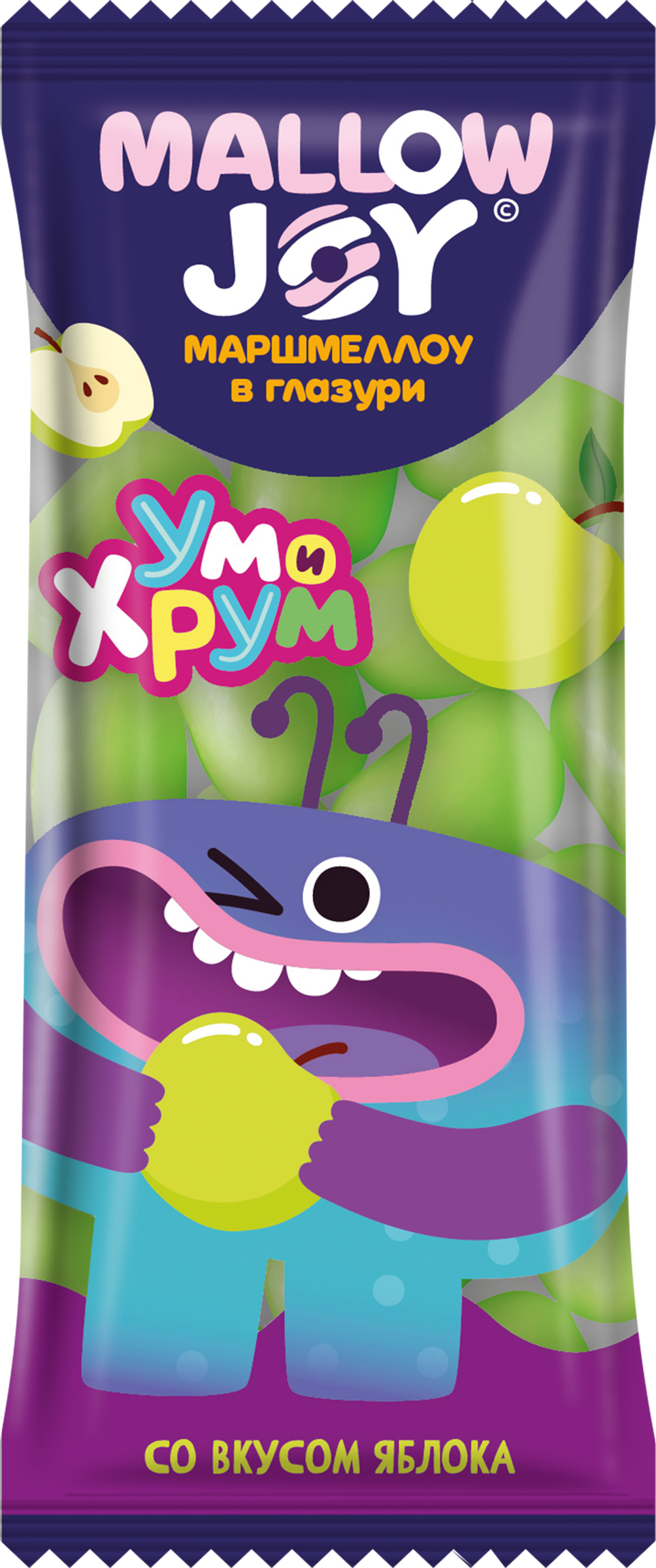 Изображение товара Десерт сахаристый MALLOW JOY Простоквашино, с подарком, 14г