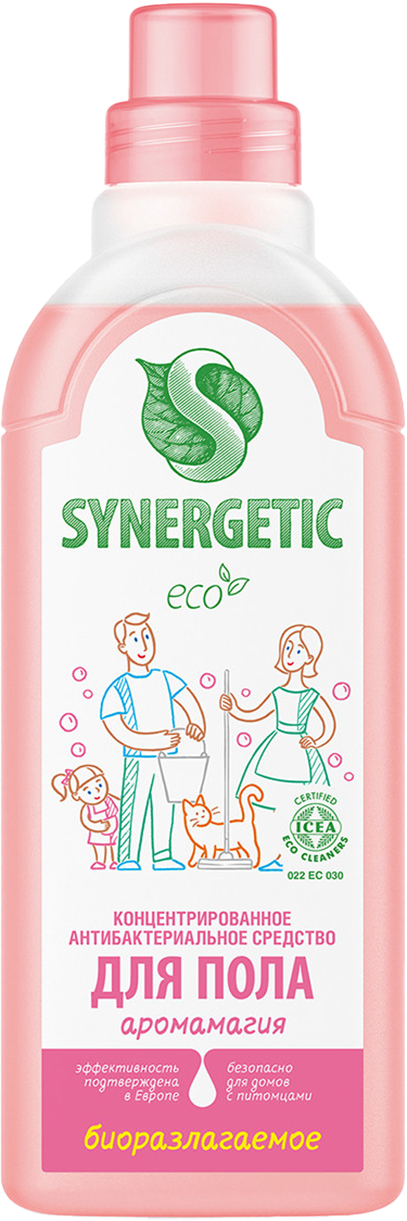 Изображение товара Средство для пола SYNERGETIC Аромамагия 750 мл - эффективное очищение