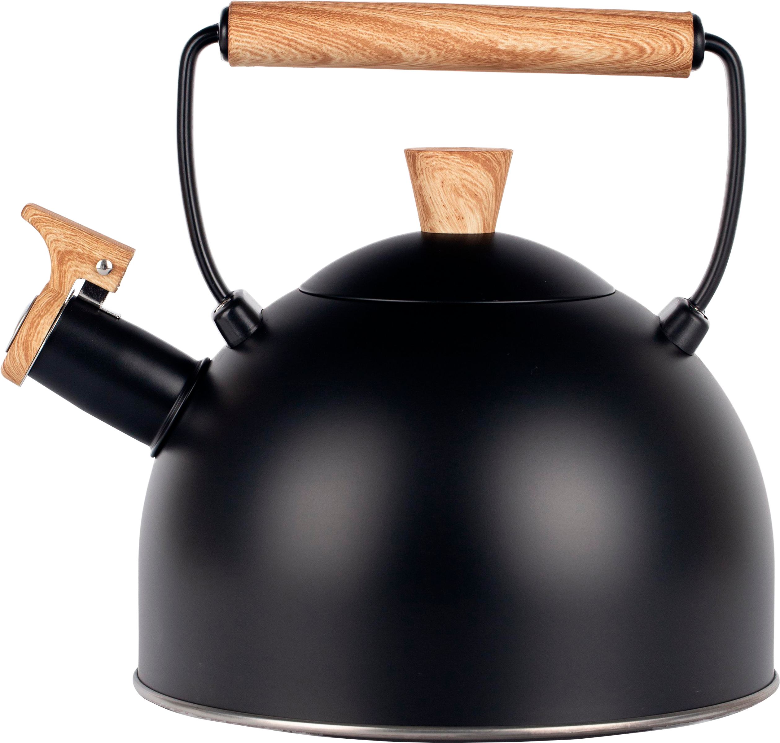 Изображение товара Чайник ATTRIBUTE Blaсkwoоd со свистком, черный, 2.5л Изображение товара Чайник ATTRIBUTE Blaсkwoоd со свистком, черный, 2.5л