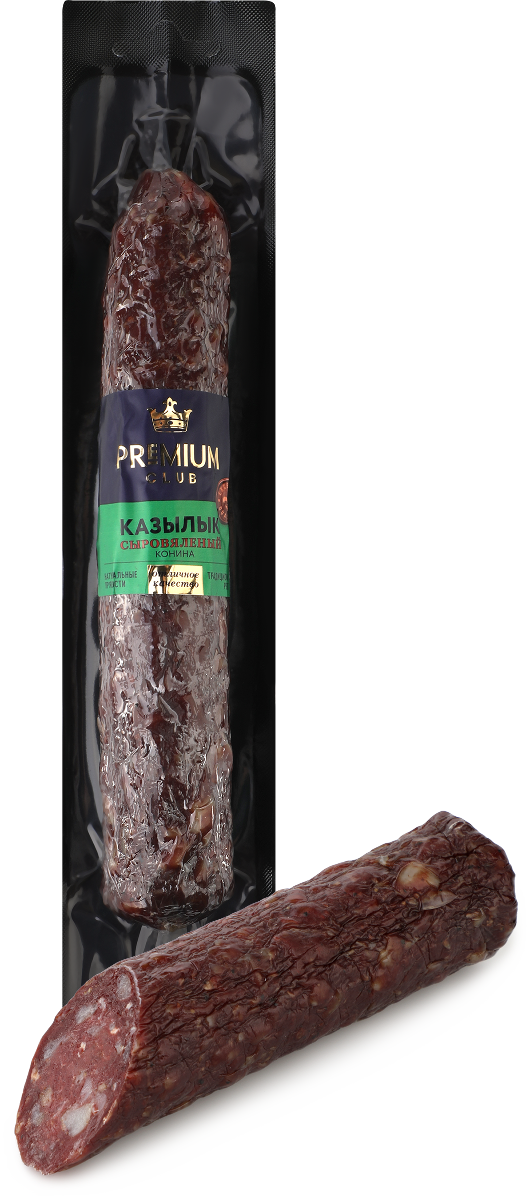 Изображение товара Казылык сыровяленый PREMIUM CLUB 260г деликатес из конины натуралистичный вкус