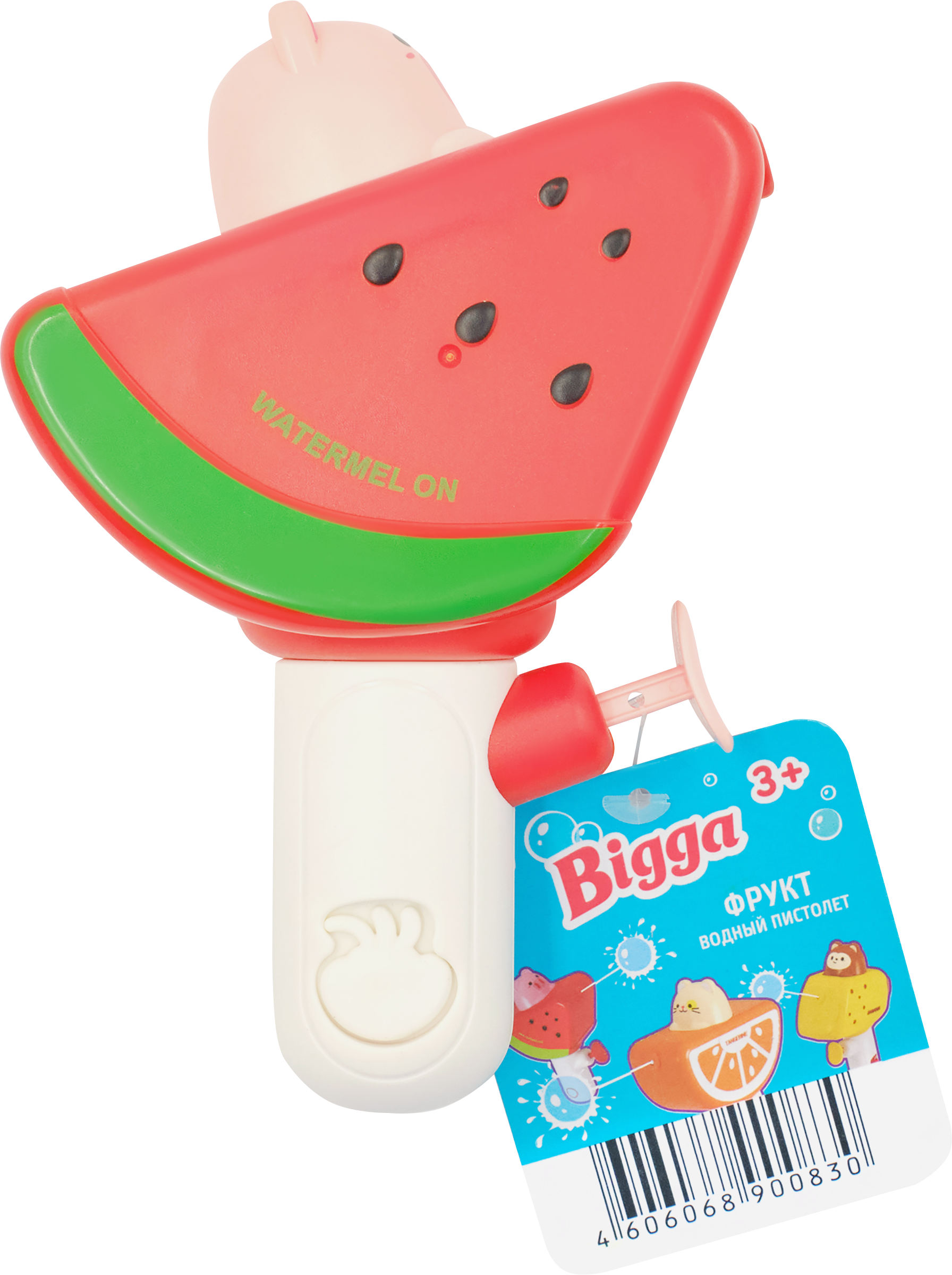 Изображение товара Игрушечный водный пистолет BIGGA Фрукт для активных летних игр 12,5х10,5х4 см