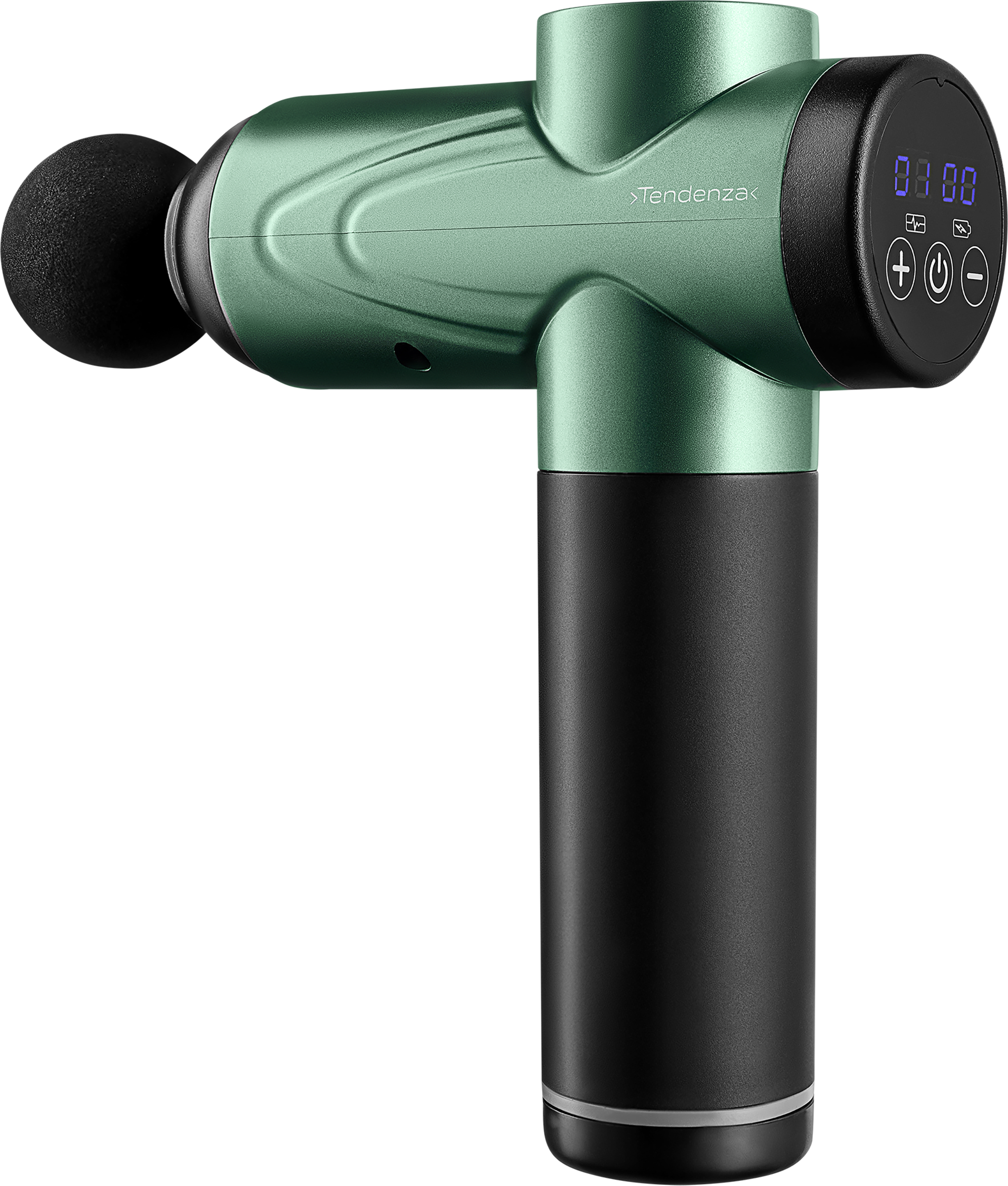 Изображение товара Массажер перкуссионный для тела и мышц TENDENZA с дисплеем 24Вт