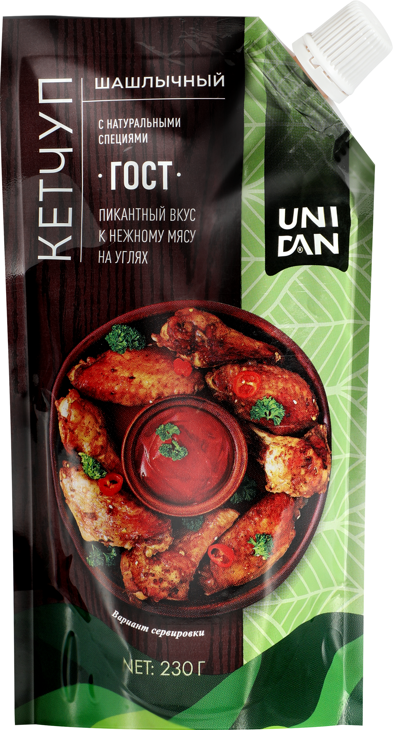Изображение товара Кетчуп UNI DAN Шашлычный, 230г