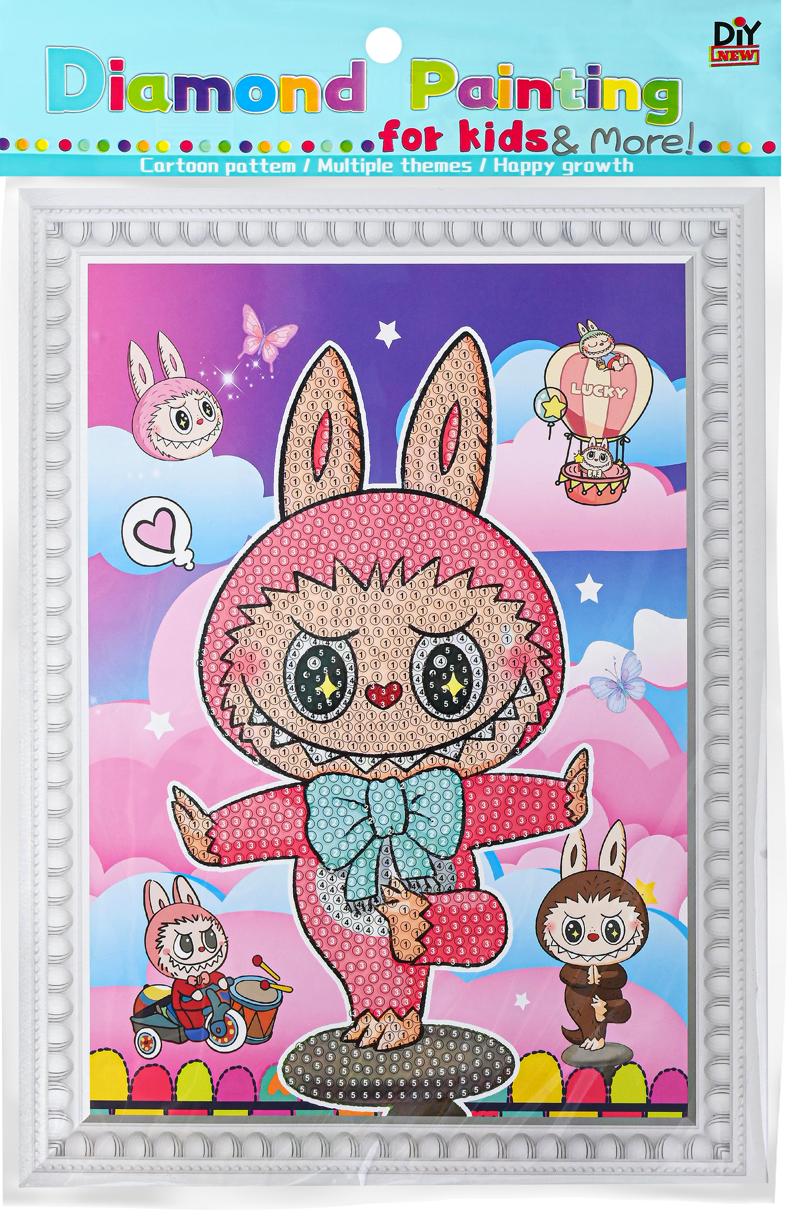 Изображение товара Алмазная мозаика MAZARI 17,5х23,8см для творчества развивает терпение и моторику