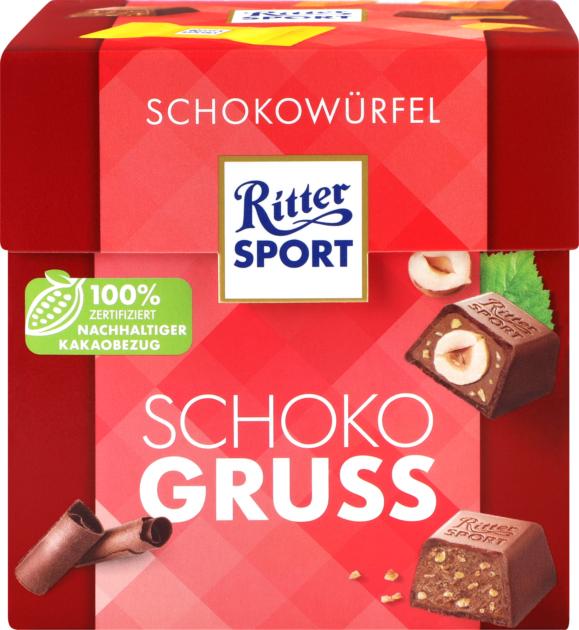 Изображение товара Набор конфет RITTER SPORT Schoko gruss из молочного шоколада, 176г