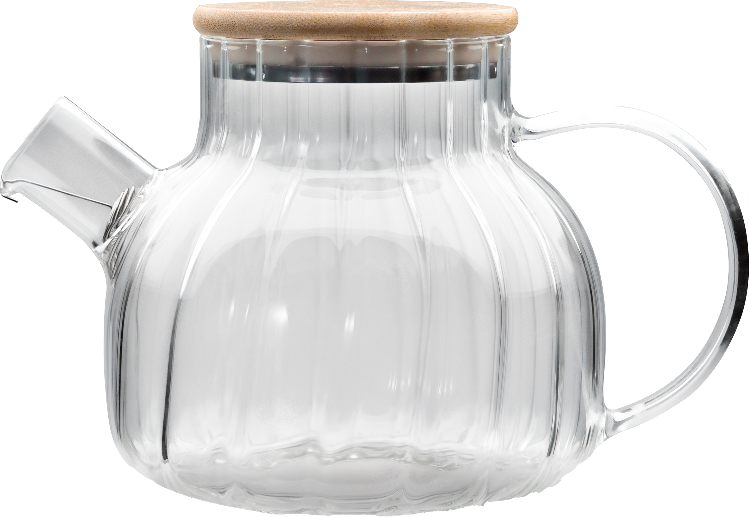 Изображение товара Чайник APOLLO Fleur, 1л, боросиликатное стекло и нержавеющая сталь, арт. FLR-013