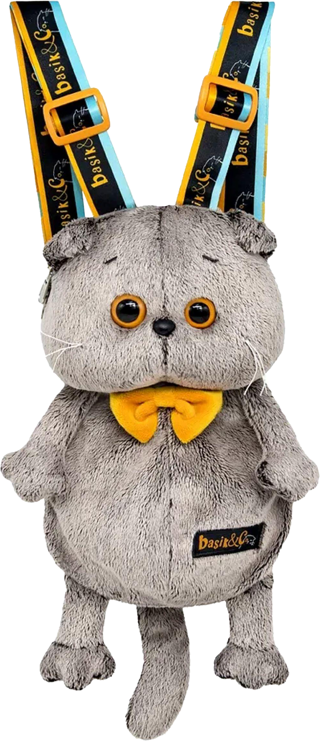 Изображение товара Рюкзак BUDIBASA Кот Басик в галстуке-бабочке оригинальный дизайн для детей и взрослых