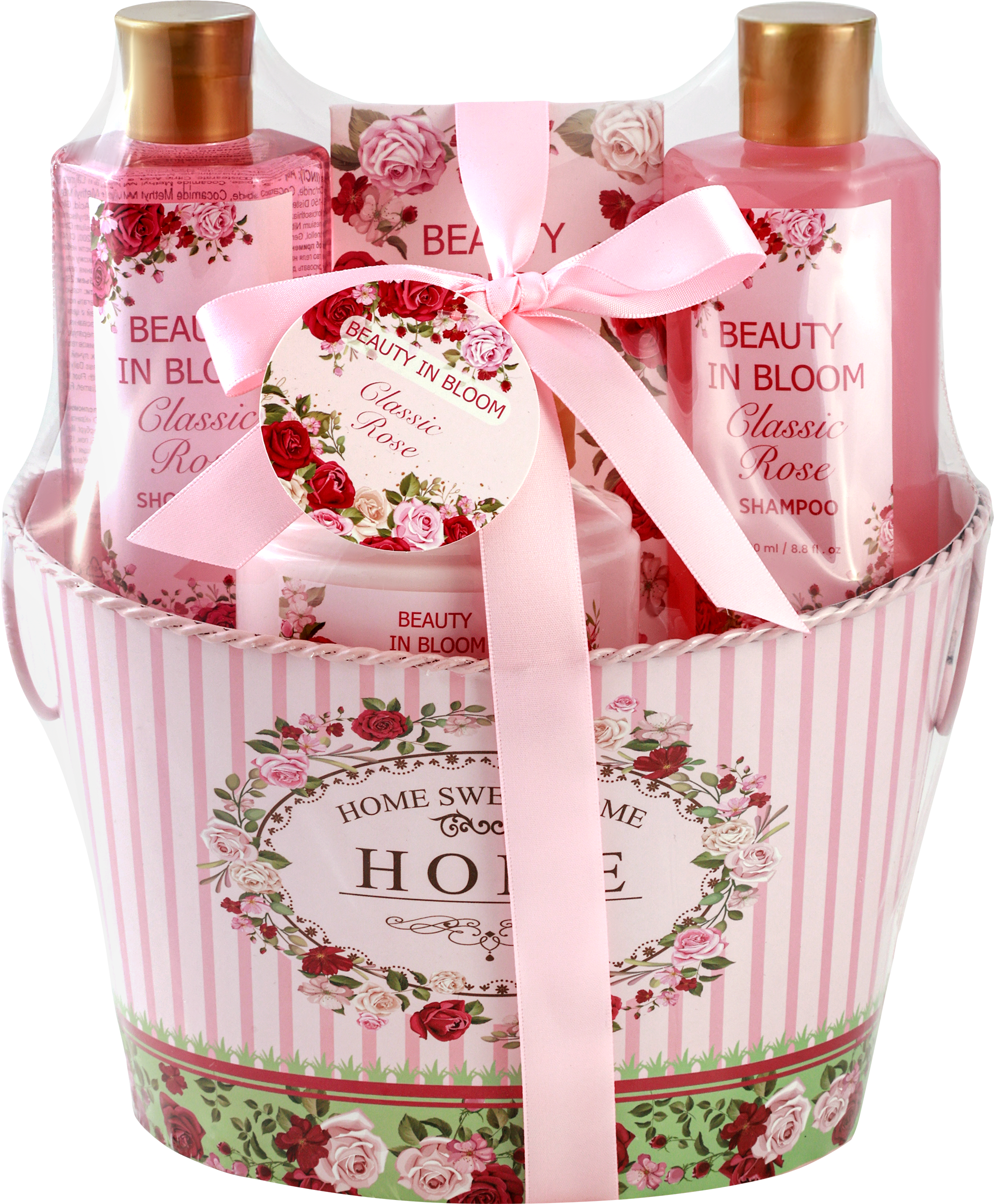 Изображение товара Подарочный набор для ухода за телом и волосами с солью для ванны 4 предмета