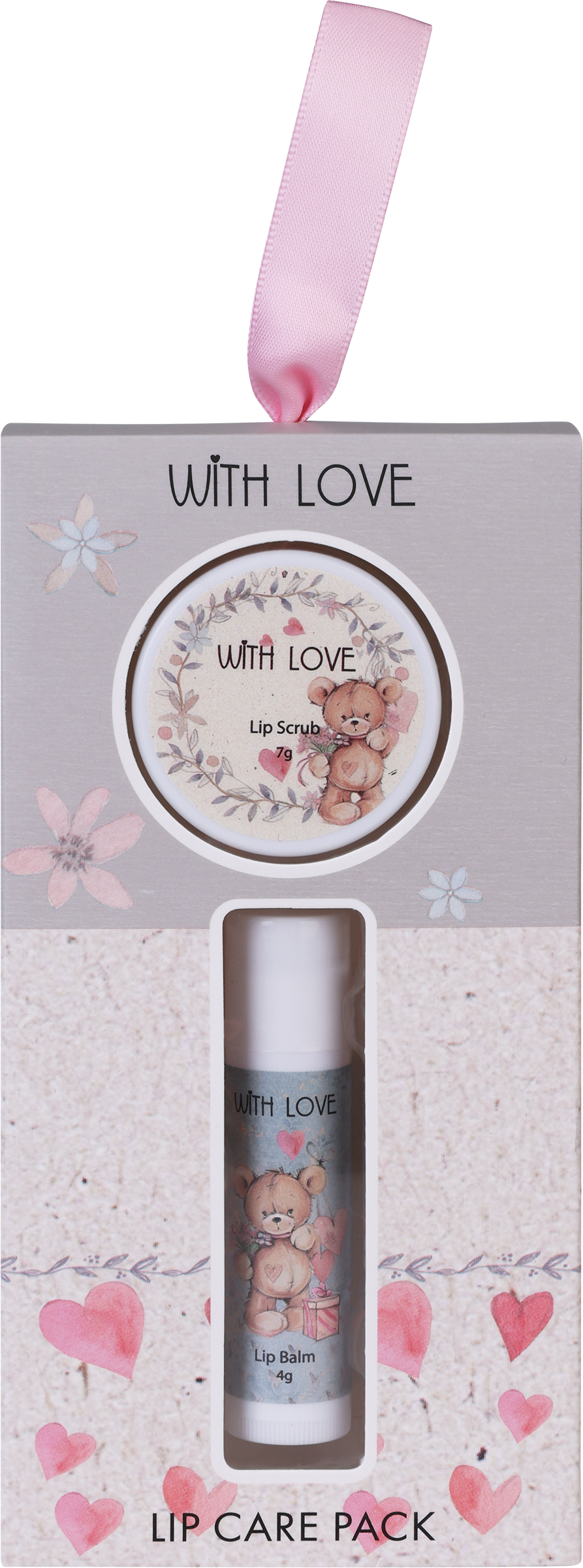 Изображение товара Подарочный набор скраб и бальзам для губ уход за кожей губ