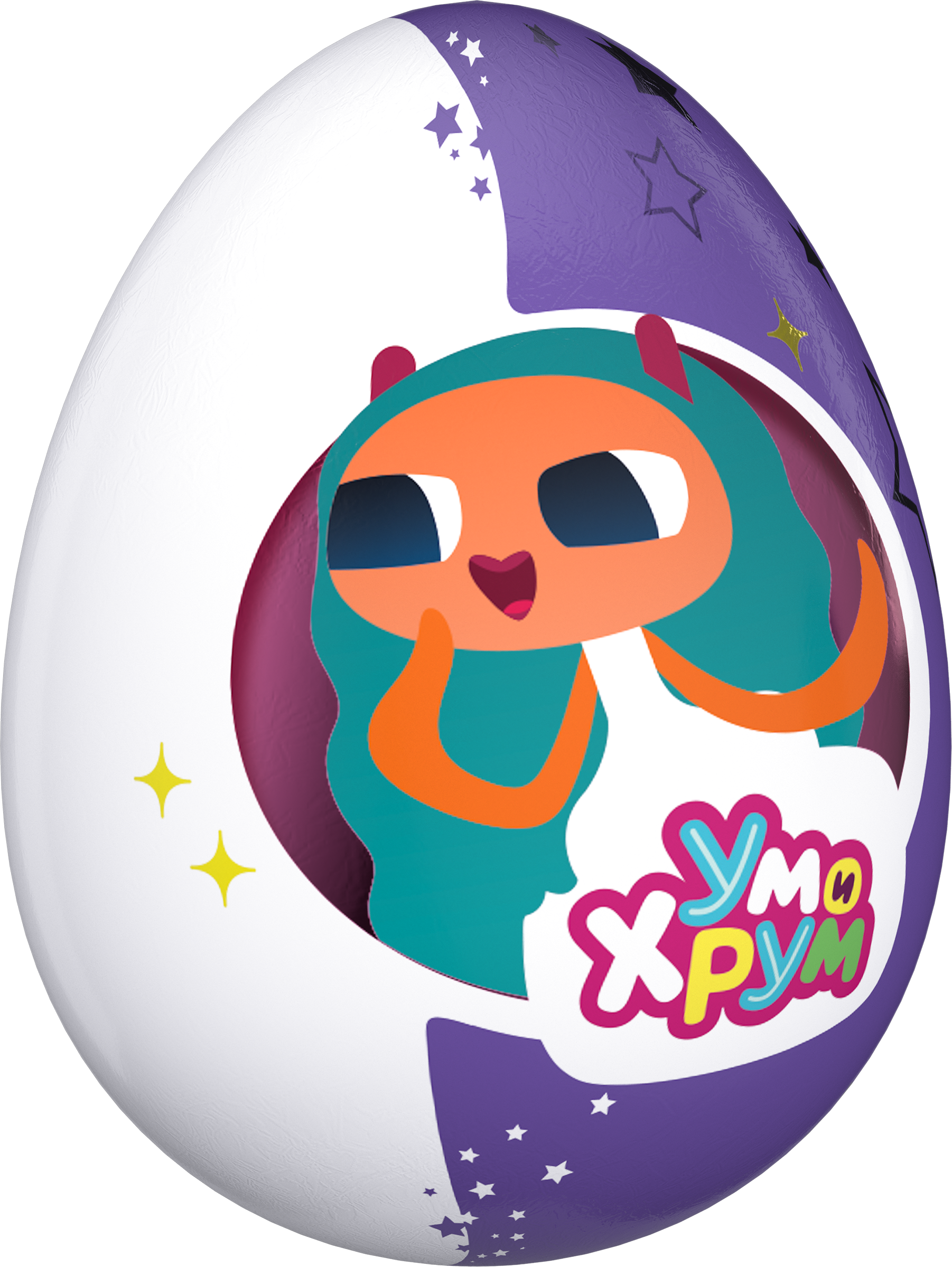 Изображение товара Яйцо шоколадное ШОКИ-ТОКИ Ум Хрум 20г с сюрпризом в подарочной упаковке