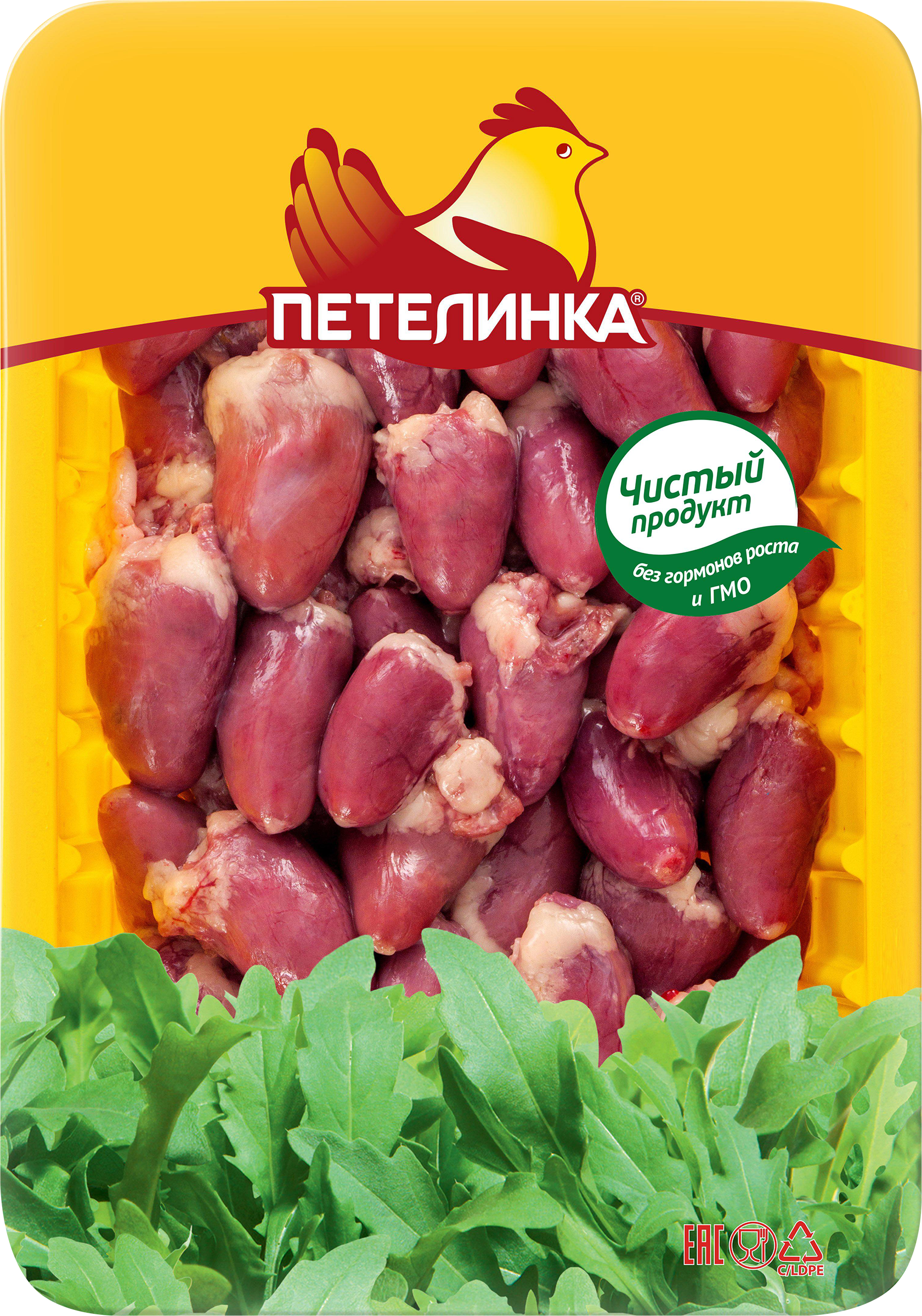 Изображение товара Сердце куриное ПЕТЕЛИНКА, 450г