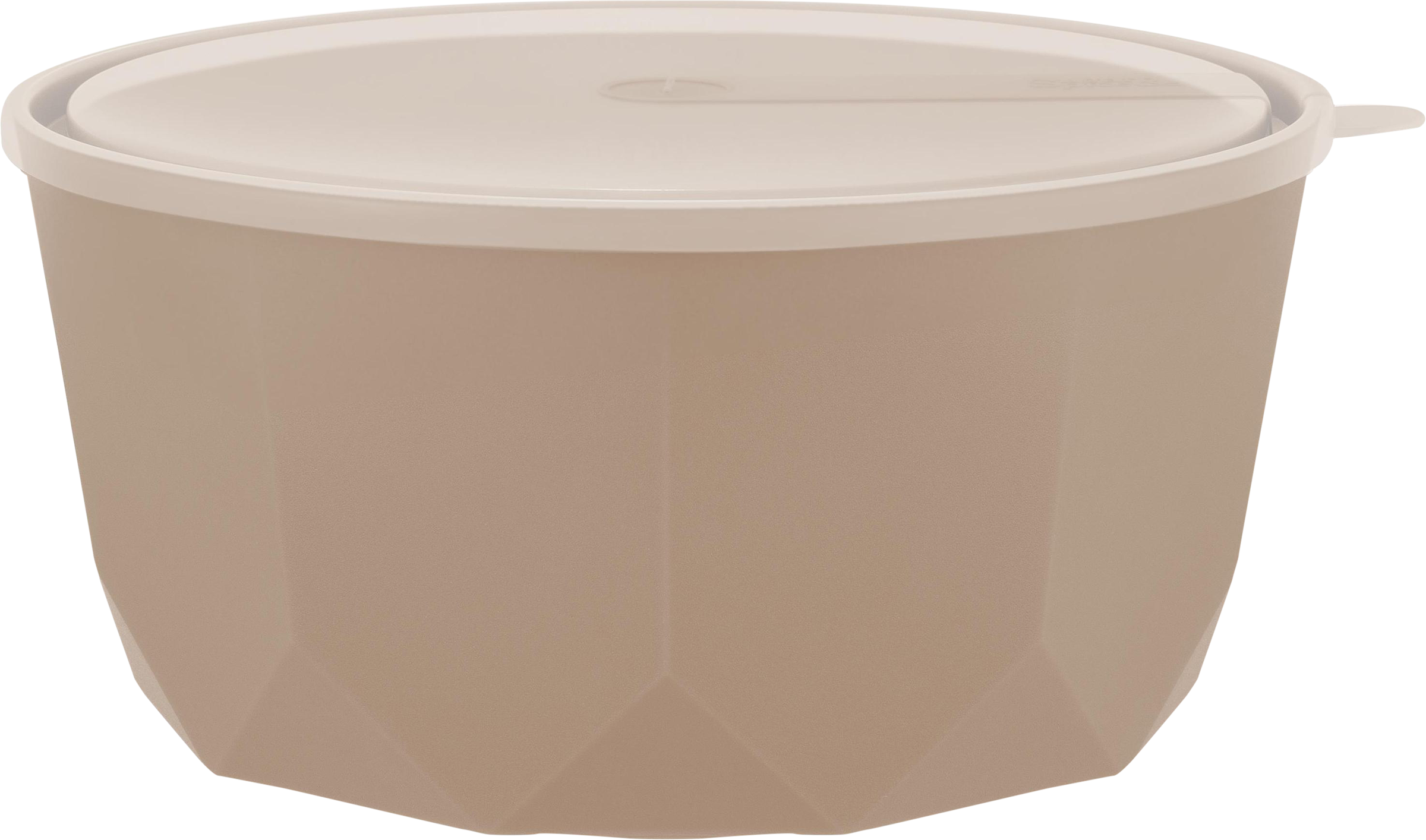 Изображение товара Салатник PLAST TEAM Stockholm с крышкой 1.7л шоколадный мокко стильная посуда